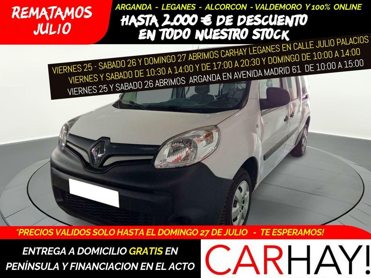 RENAULT Kangoo (EXPRESS MAXI 1.5 Blue d Grand Confort) en Madrid
