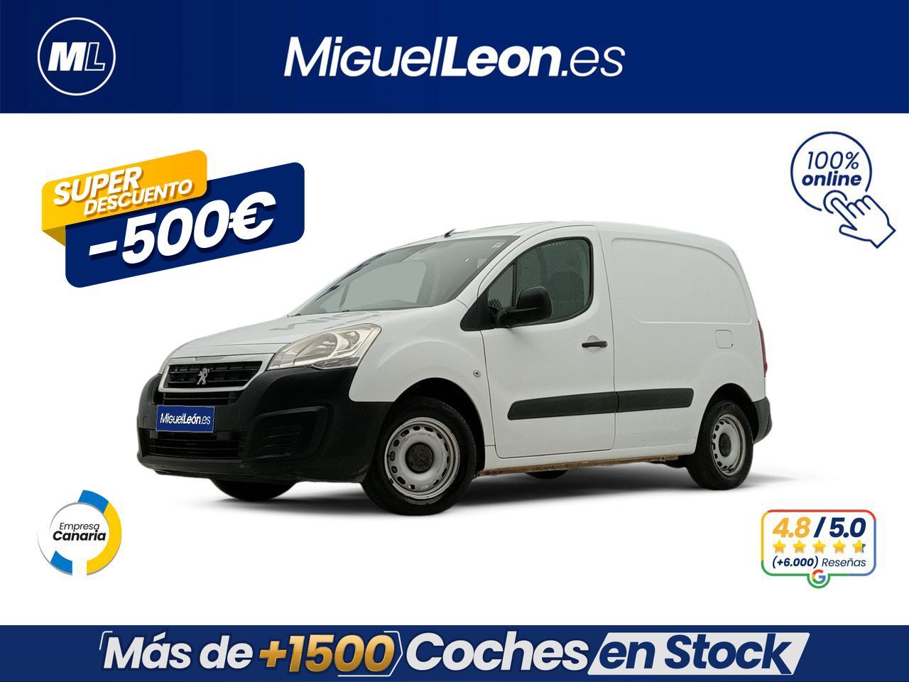 PEUGEOT Partner (1.6 HDI) en Palmas, Las