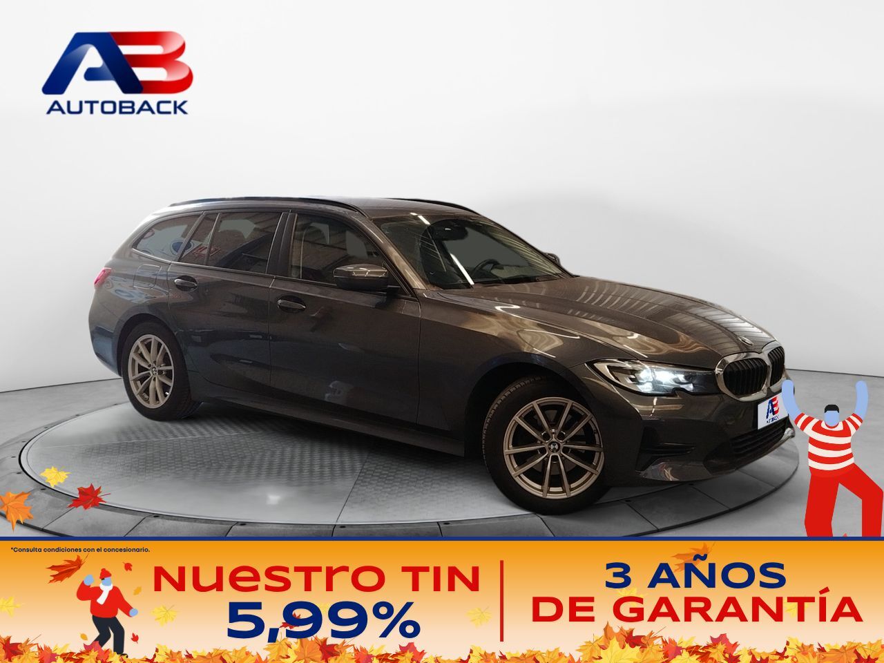 BMW Serie 3 (320i Auto. Touring) en Madrid