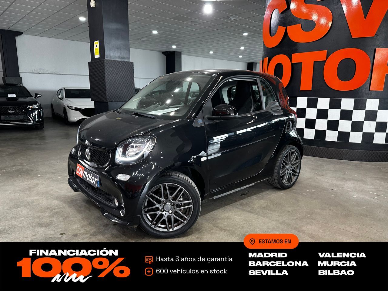 SMART Fortwo (EQ Ushuaia Limited Edition gris mate) en Madrid
