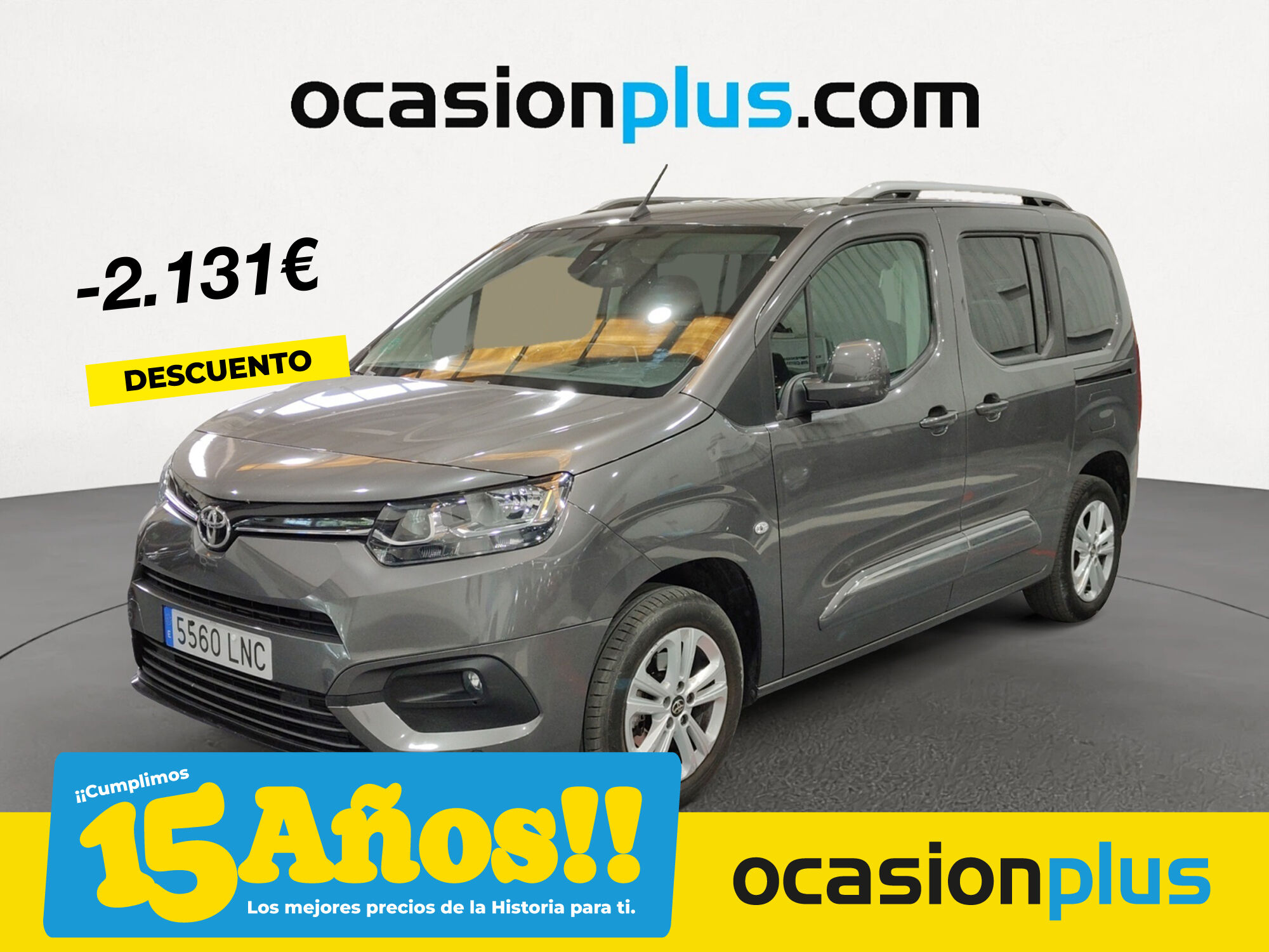 TOYOTA Proace City Verso (1.2 Family Active L1 81 kW (110 CV)) en Madrid