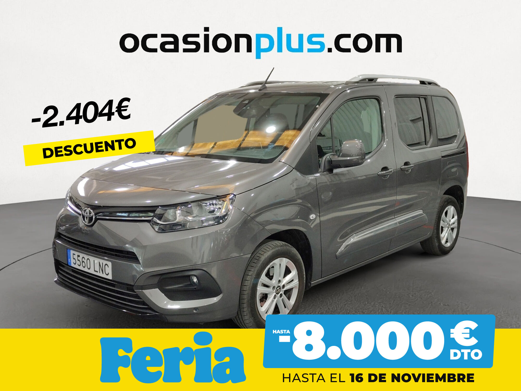 TOYOTA Proace City Verso (1.2 Family Active L1 81 kW (110 CV)) en Madrid