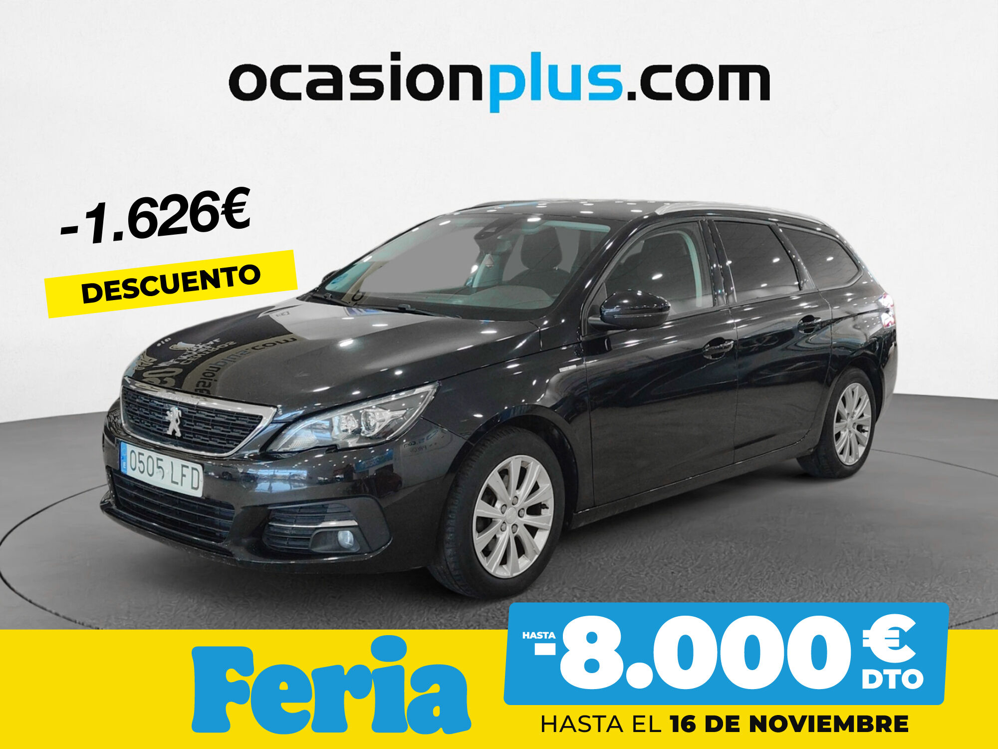PEUGEOT 308 (BlueHDI 130 S&S Style EAT8 96 kW (130 CV)) en Madrid