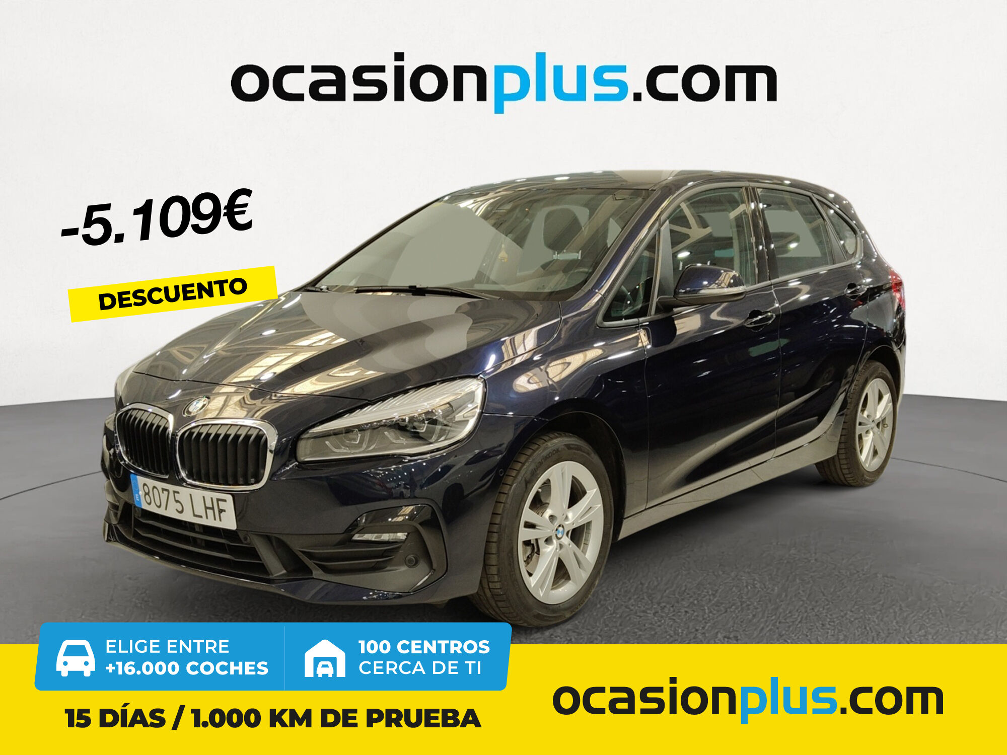 BMW Serie 2 (218d Active Tourer 110 kW (150 CV)) en Madrid