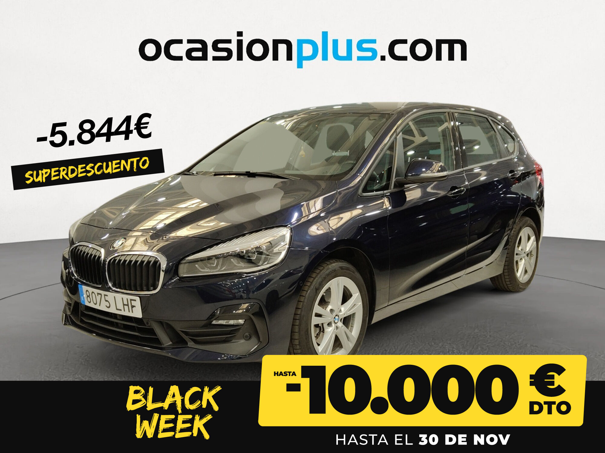 BMW Serie 2 (218d Active Tourer 110 kW (150 CV)) en Madrid