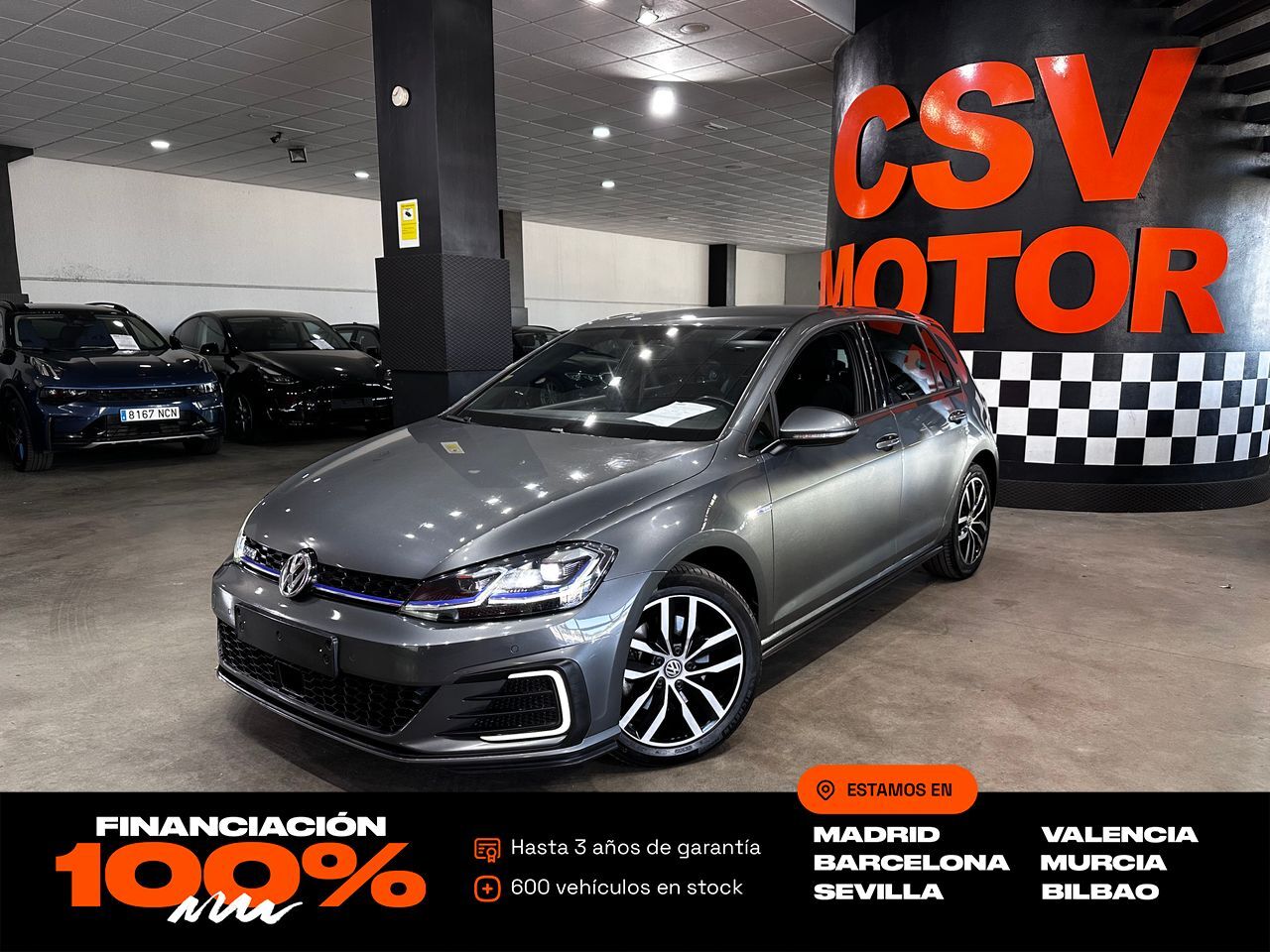 VOLKSWAGEN Golf (GTE 1.4 TSI e-Power 150kW (204CV) DSG) en Madrid