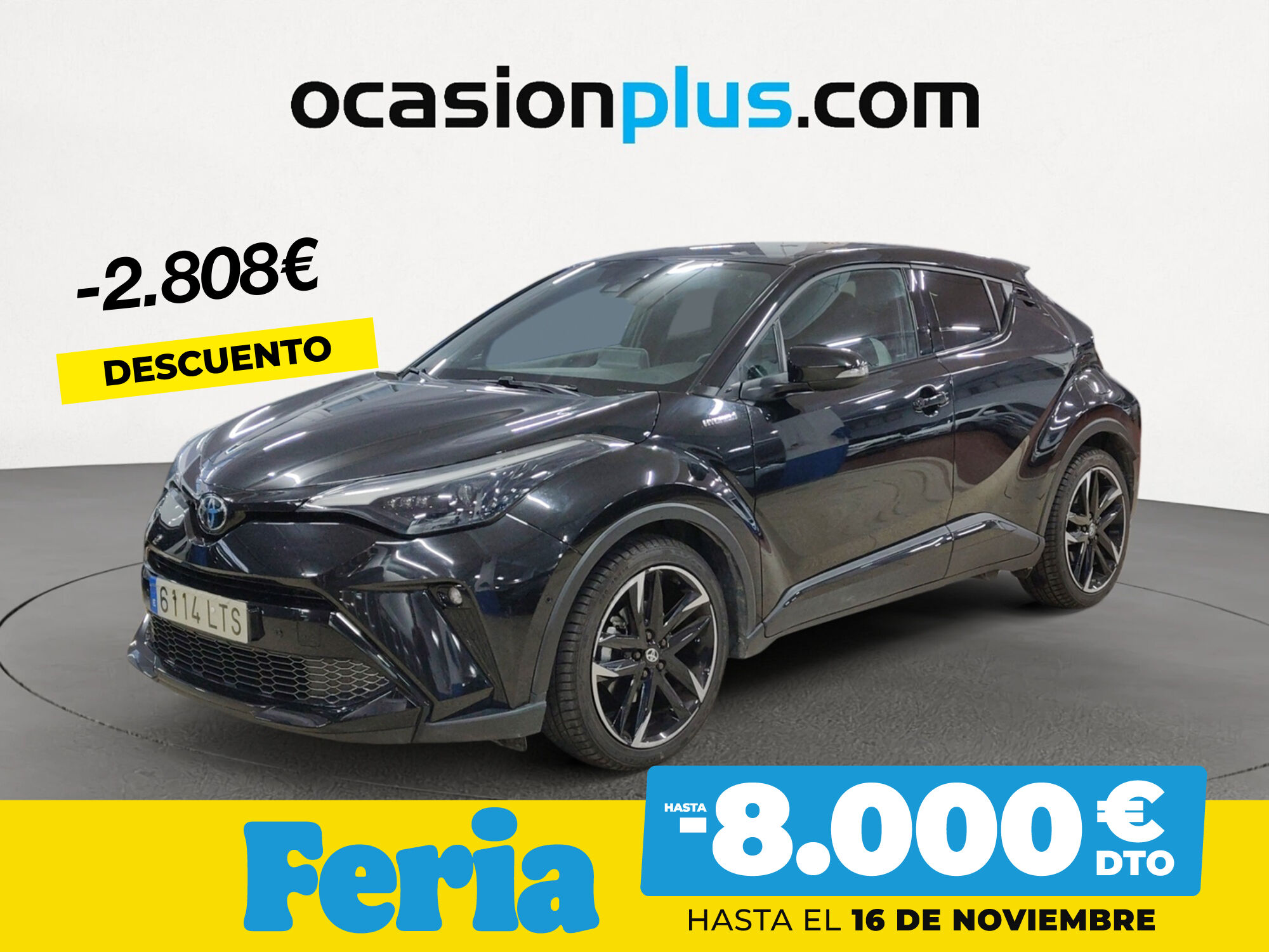 TOYOTA C-HR (180H GR Sport Black Edition Auto 135 kW (184 CV)) en Madrid