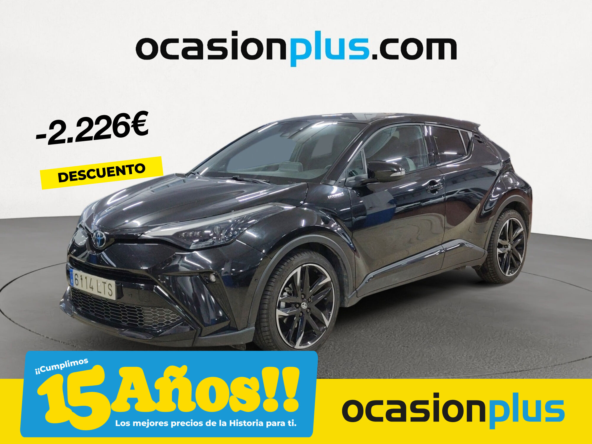 TOYOTA C-HR (180H GR Sport Black Edition Auto 135 kW (184 CV)) en Madrid