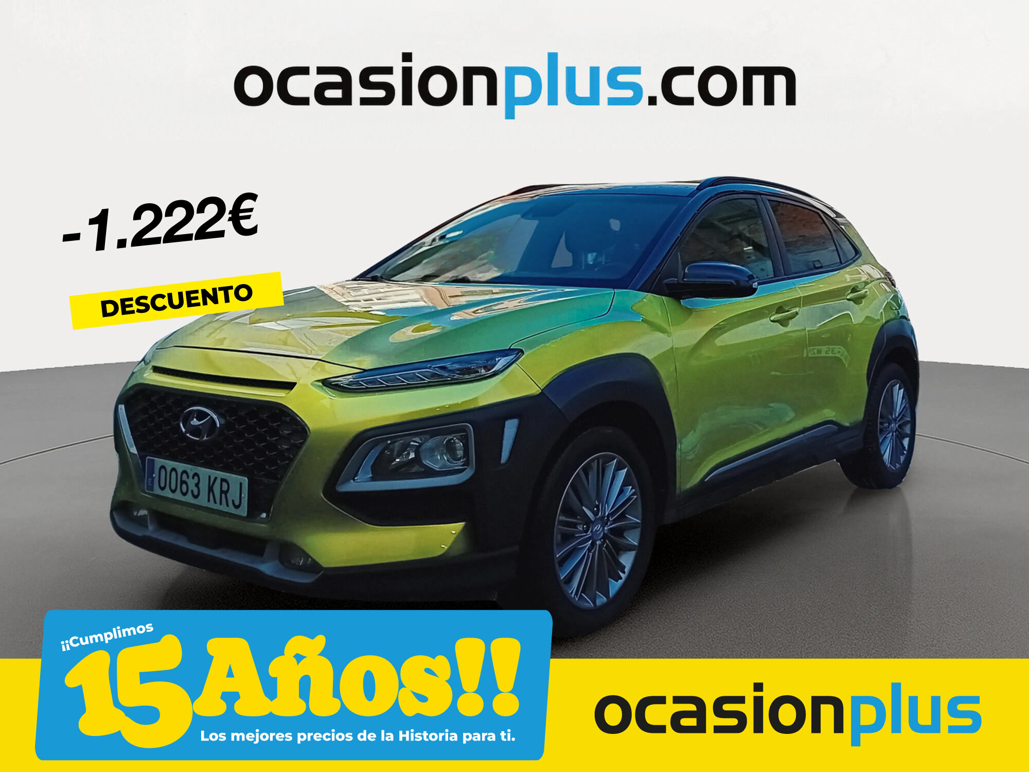 HYUNDAI Kona (1.0 TGDi Tecno 4x2 2C 88 kW (120 CV)) en Madrid