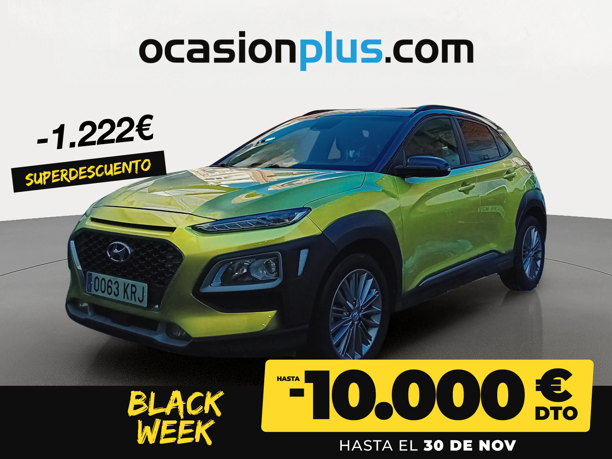 HYUNDAI Kona (1.0 TGDi Tecno 4x2 2C 88 kW (120 CV)) en Madrid