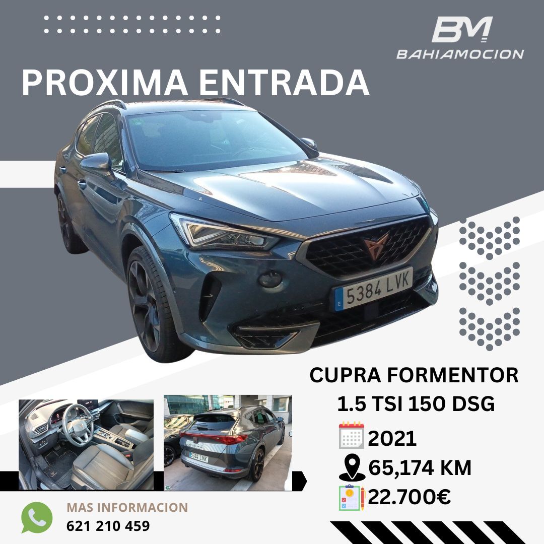 CUPRA Formentor (1.5 TSI 150 DSG) en Cádiz