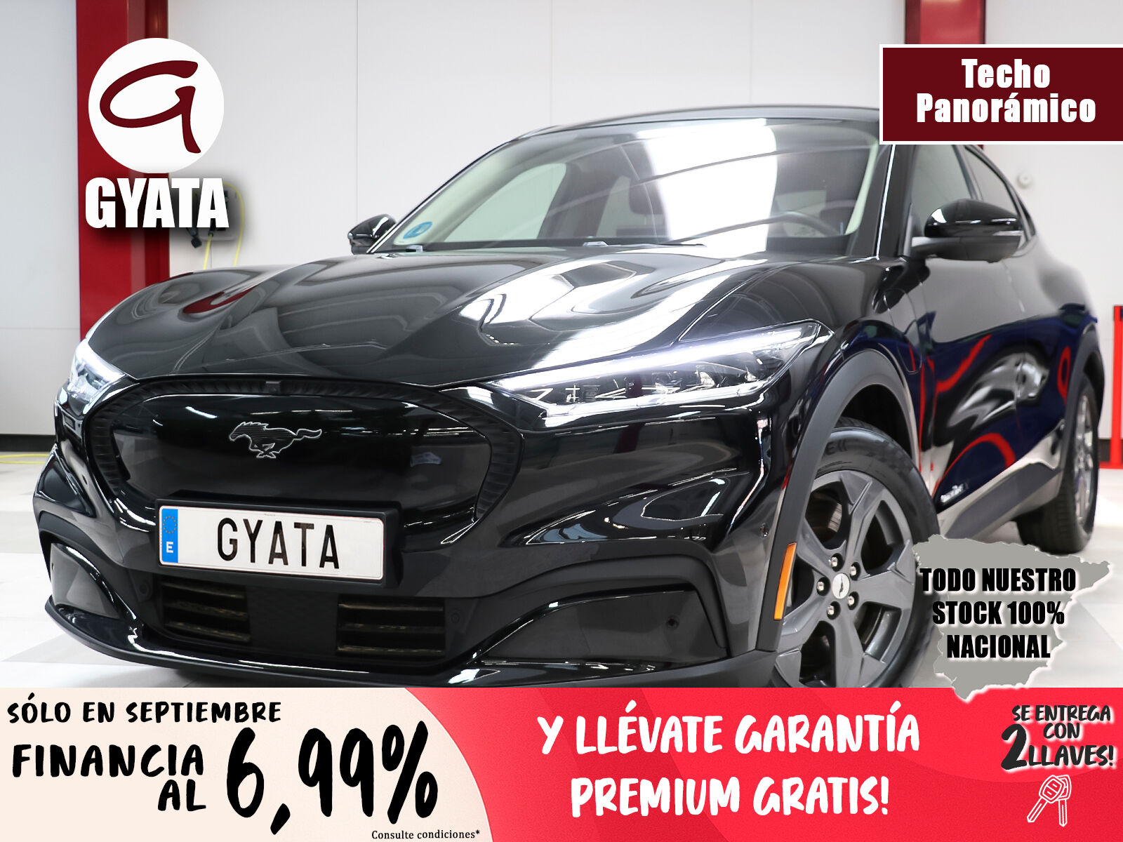 FORD Mustang Mach-E (Batería 98.8Kwh 216 kW (294 CV)) en Madrid