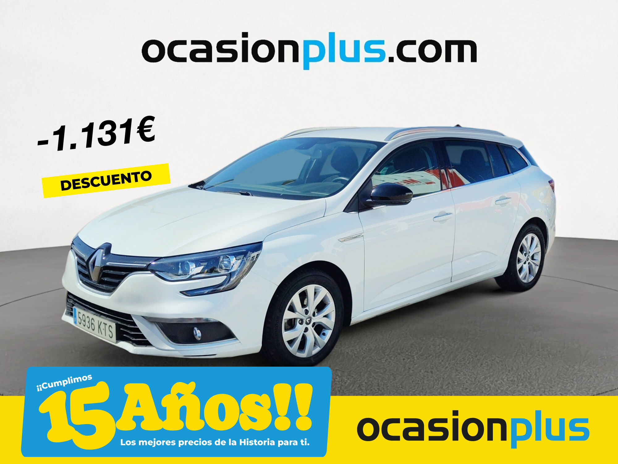 RENAULT Mégane (Sport Tourer Limited Blue dCi 70 kW (95 CV)) en Madrid