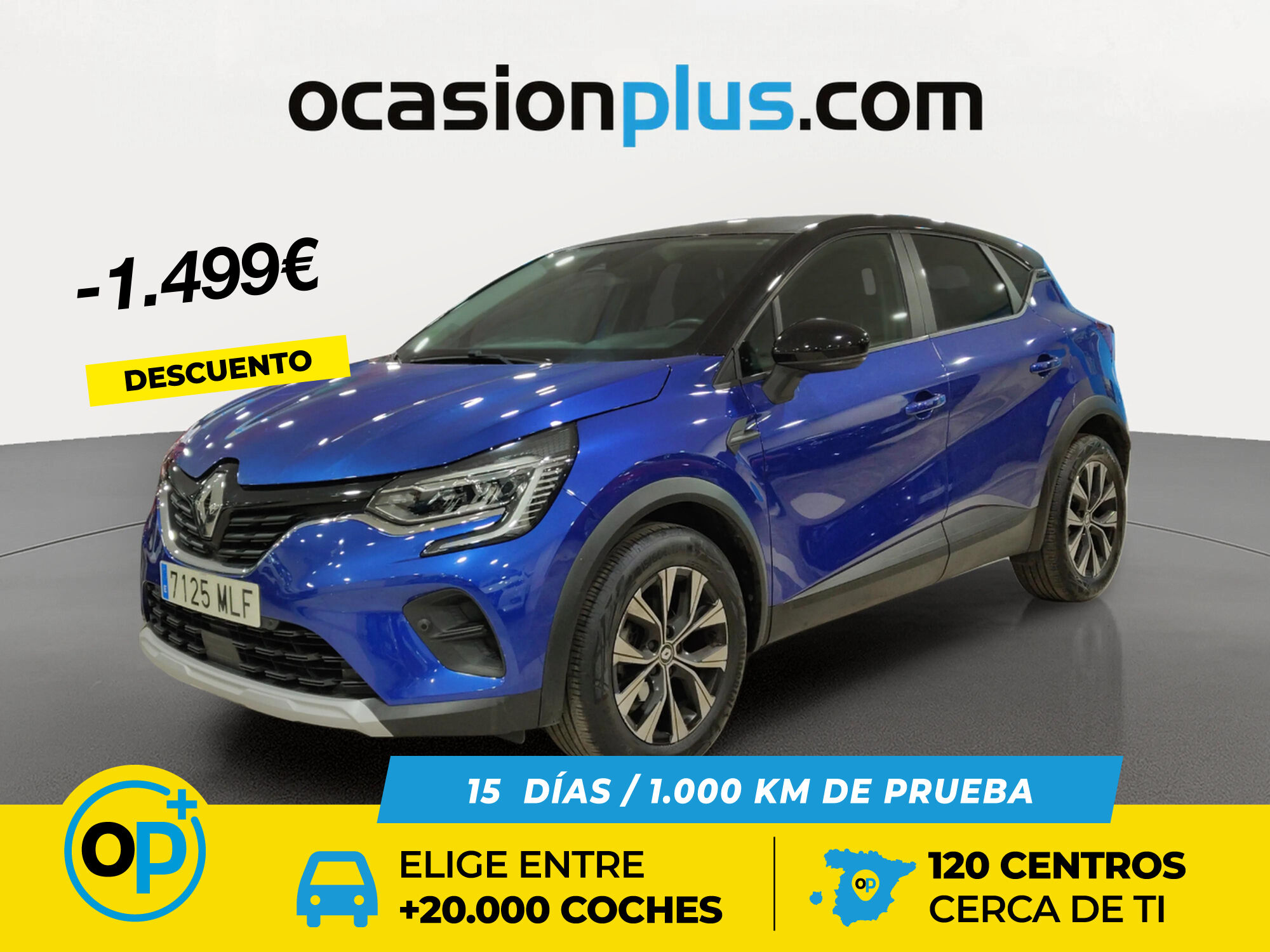 RENAULT Captur (Evolution TCe 66 kW (90 CV)) en Madrid