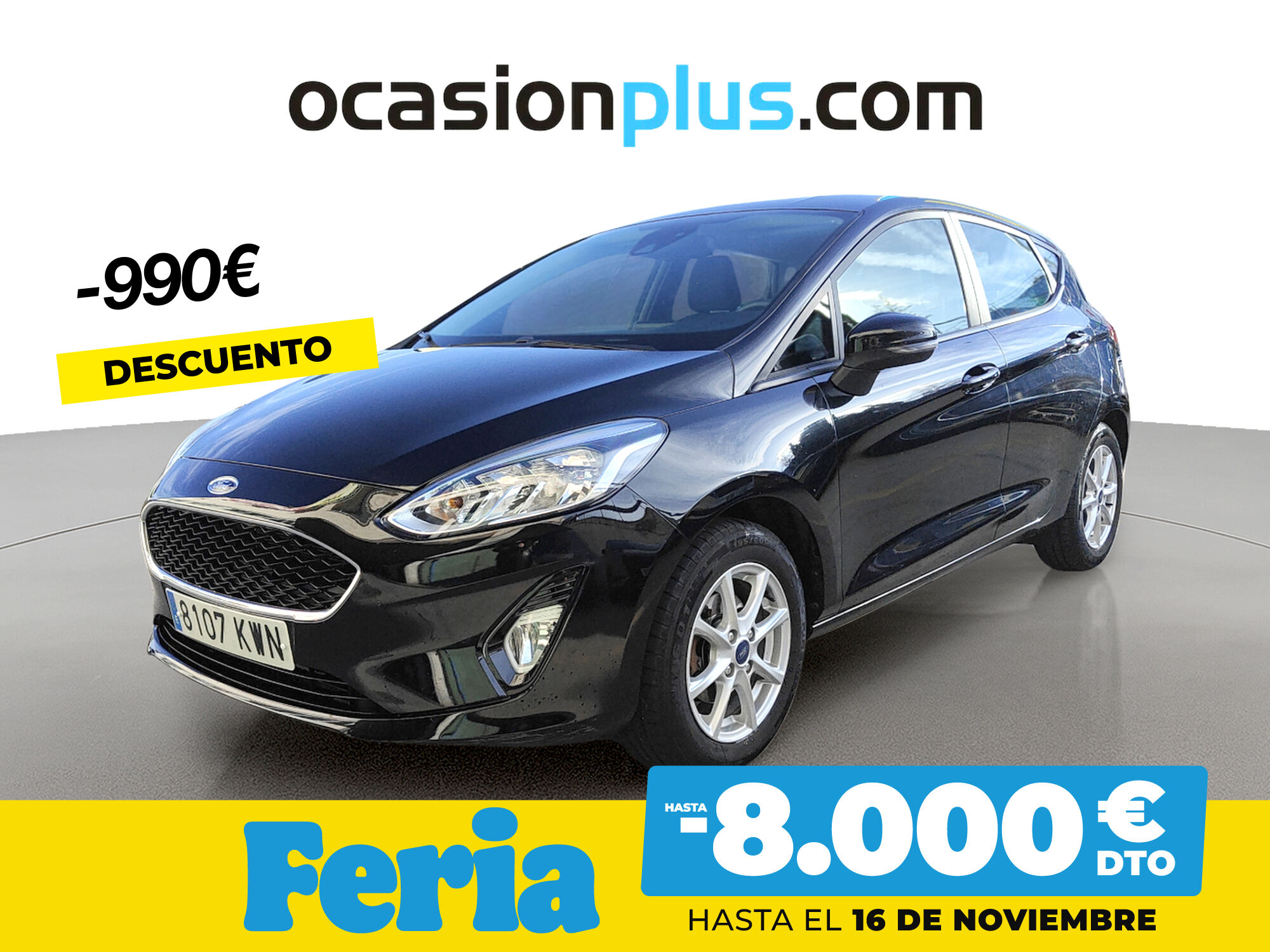 FORD Fiesta (1.1 Ti-VCT Trend+ 63 kW (85 CV)) en Madrid