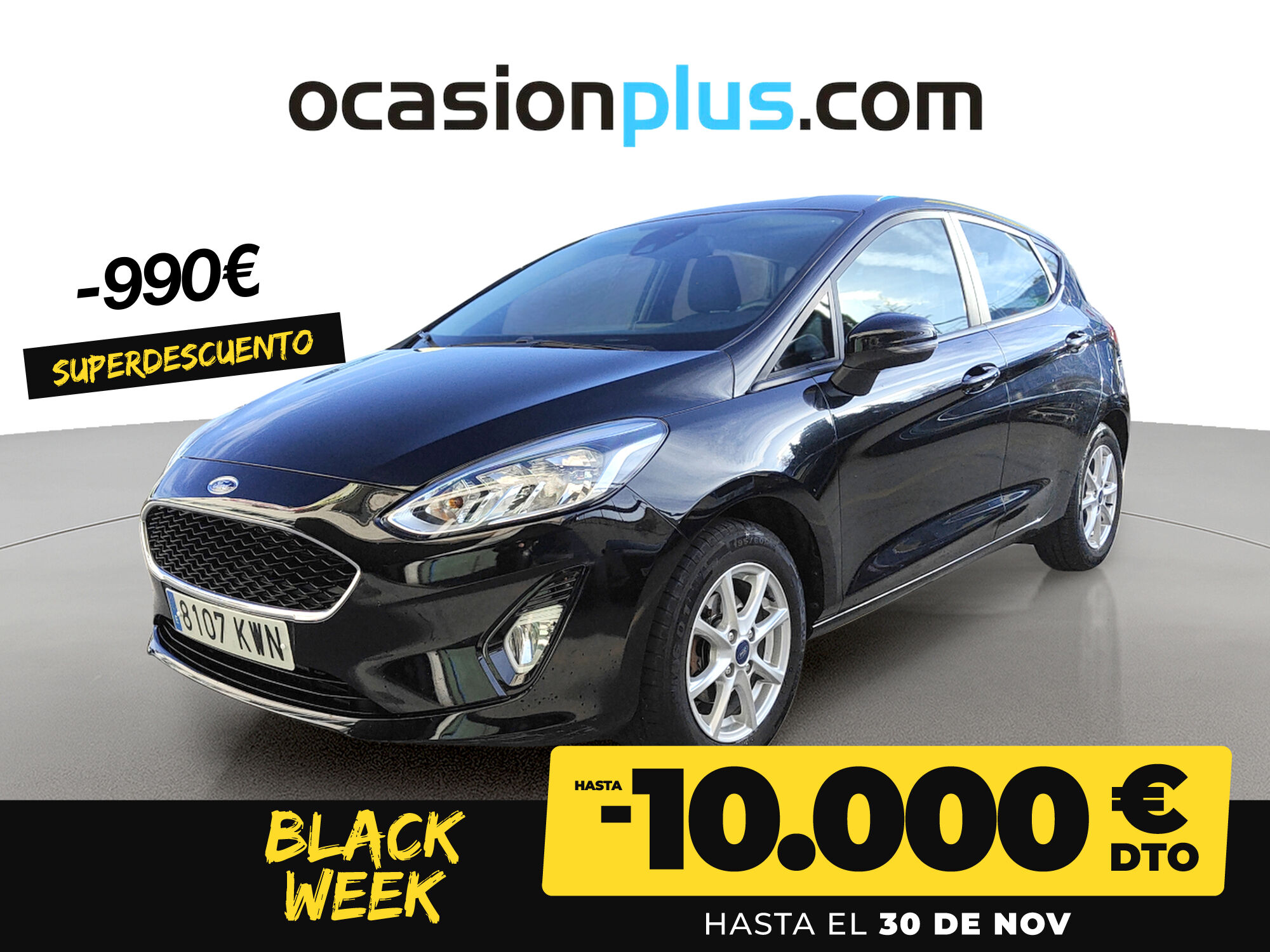 FORD Fiesta (1.1 Ti-VCT Trend+ 63 kW (85 CV)) en Madrid