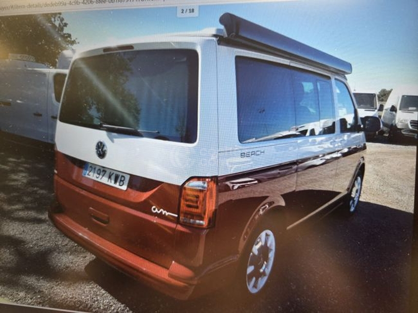 Foto del VOLKSWAGEN California 2.0TDI BMT Beach DSG 110kw