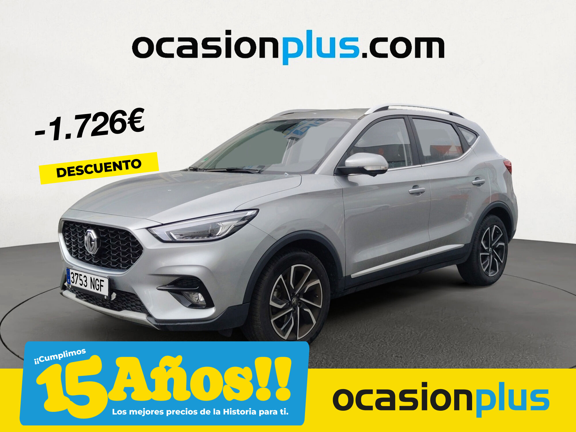 MG ZS (1.0T Luxury Auto 82 kW (111 CV)) en Madrid