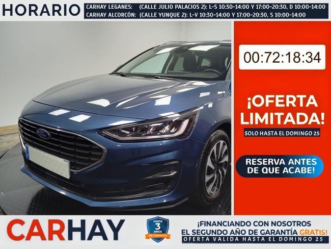 FORD Focus (BREAK 1.0 FLEXI MHEV 125 TITANI X BUSIN) en Madrid
