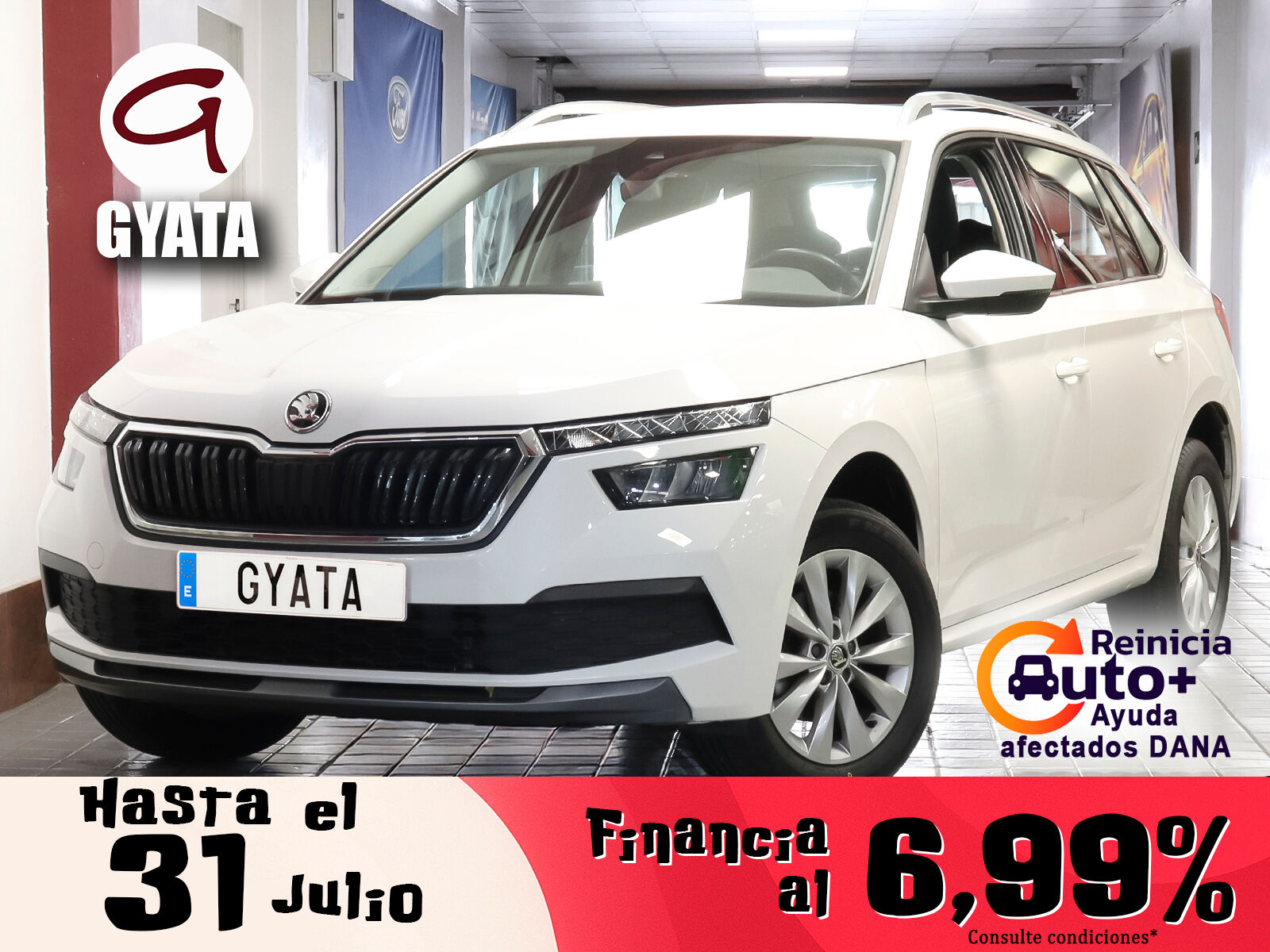 SKODA Kamiq (1.0 TSI Ambition DSG 81 kW (110 CV)) en Madrid
