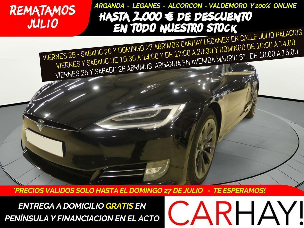 TESLA Model S (S 100 KWH DUALMOTOR LONG RANG) en Madrid