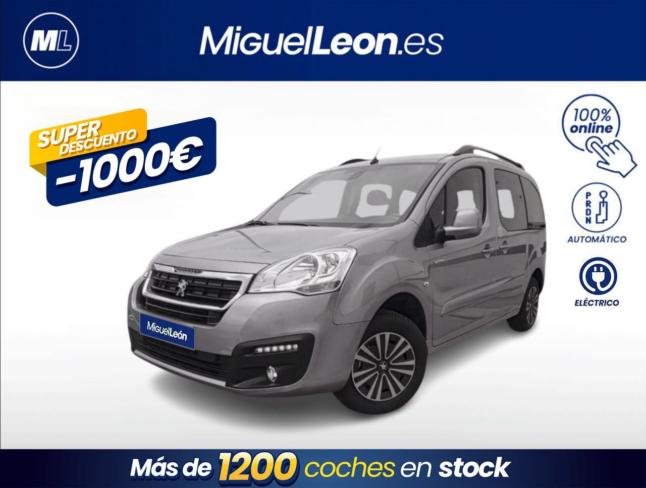 PEUGEOT Partner (TEPEE Active electric L1) en Palmas, Las