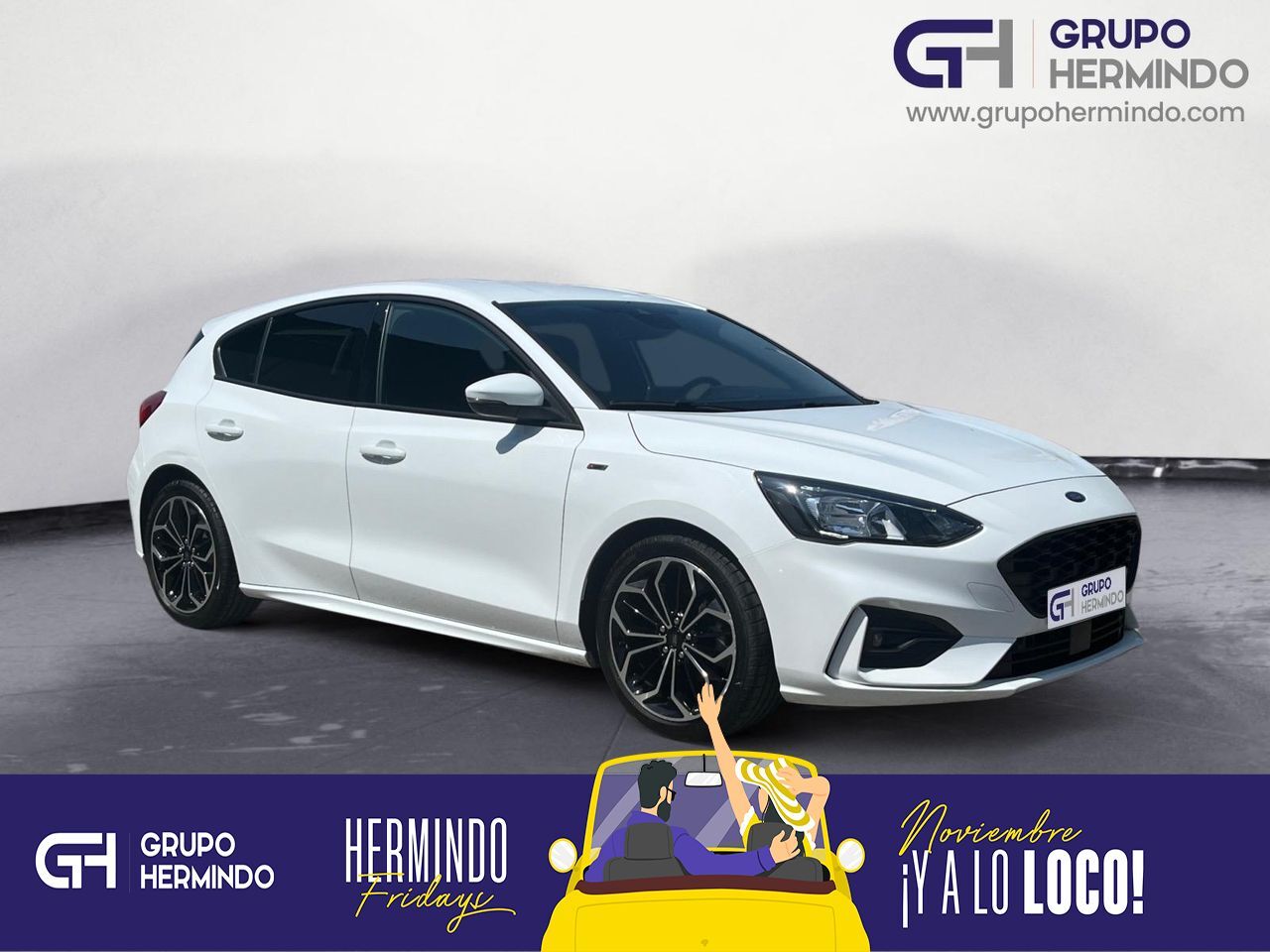 FORD Focus (ST LINE ECOBOOST 125 CV) en Pontevedra