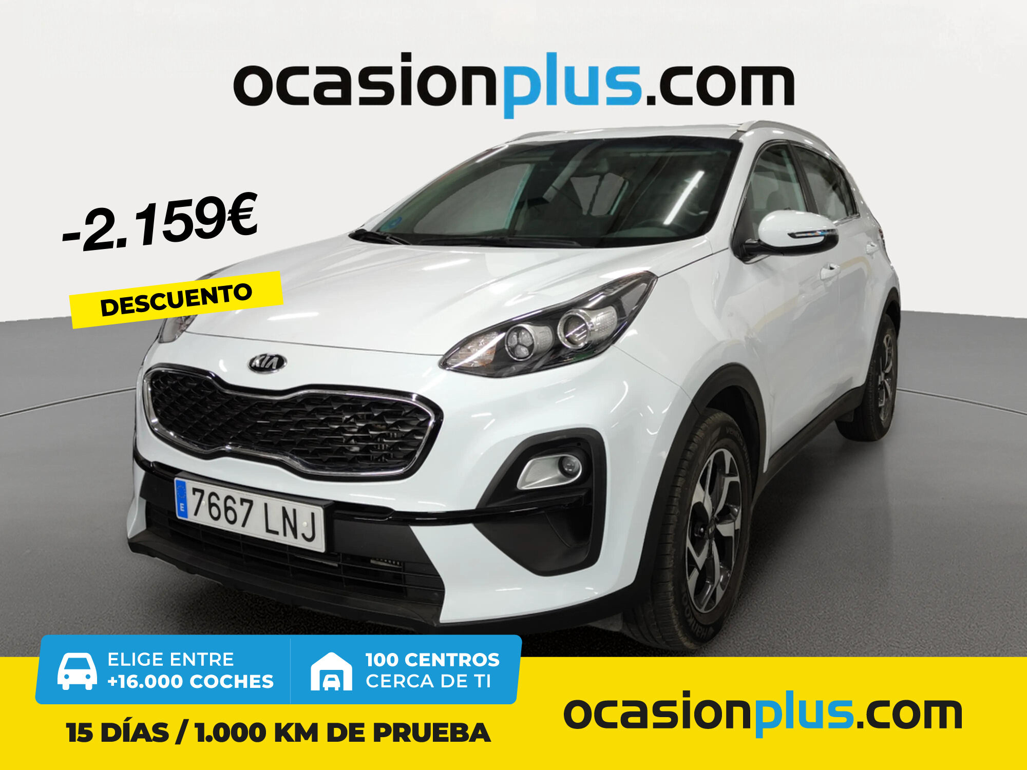 KIA Sportage (1.6 MHEV Business 4x2 DCT 100 kW (136 CV)) en Madrid
