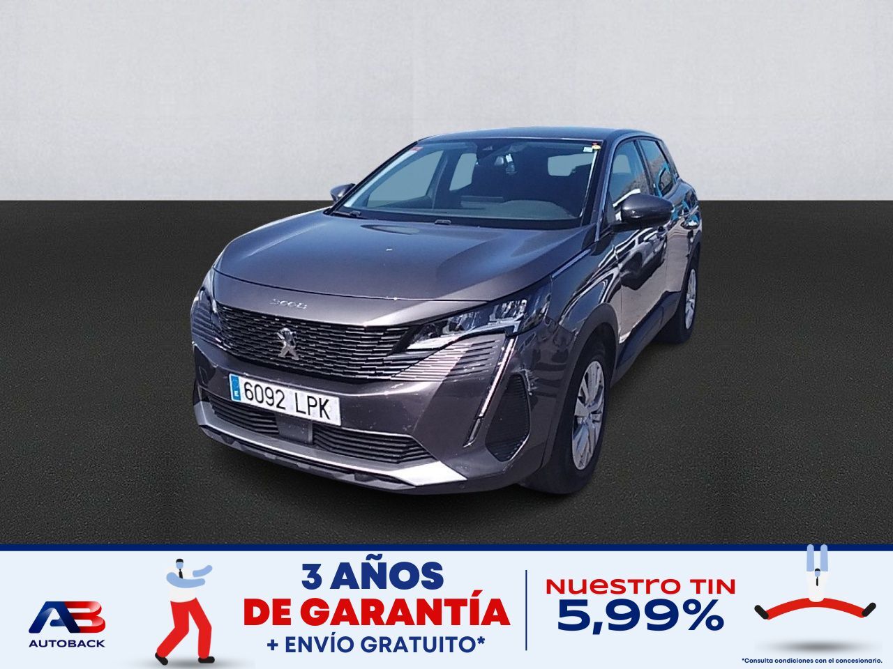 PEUGEOT 3008 (1.5 BlueHDi 96kW (130CV) S&S Active Pack) en Madrid