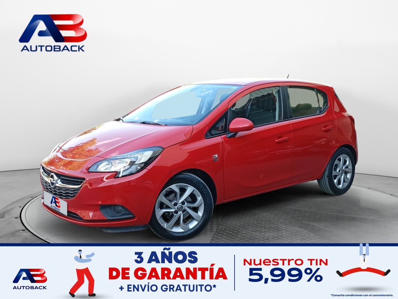 OPEL Corsa (1.4 66kW (90CV) 120 Aniversario GLP) en Madrid