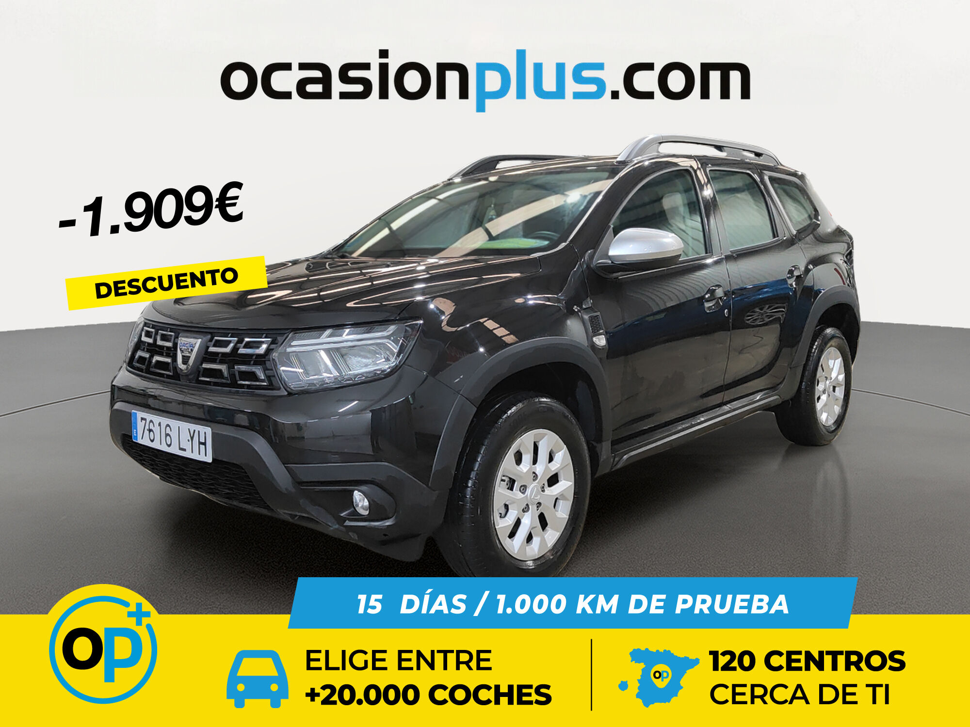 DACIA Duster (Comfort TCE 74 kW (100 CV) 4x2 ECO-G) en Madrid