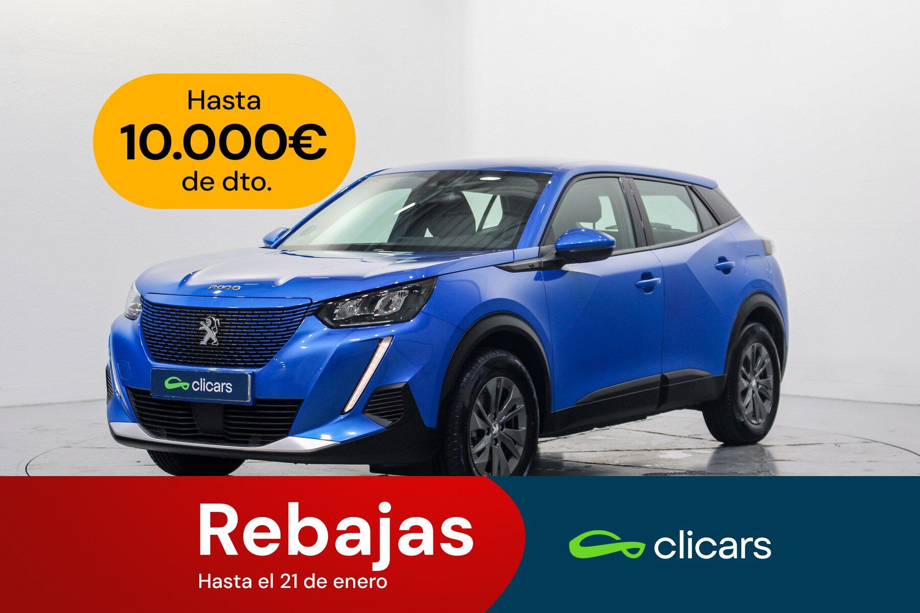 PEUGEOT 2008 (2008 Active Pack Eléctrico 100kW) en Madrid