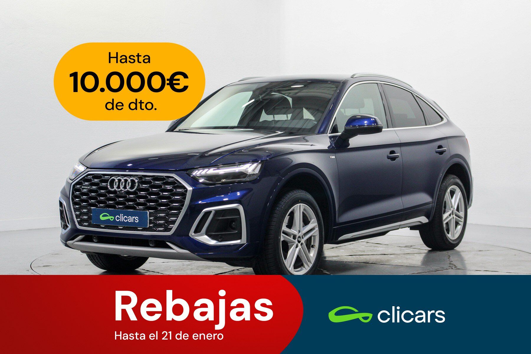 AUDI Q5 (Q5 Sportback 40 TDI quattro-ultra S line S tronic 150kW) en Madrid