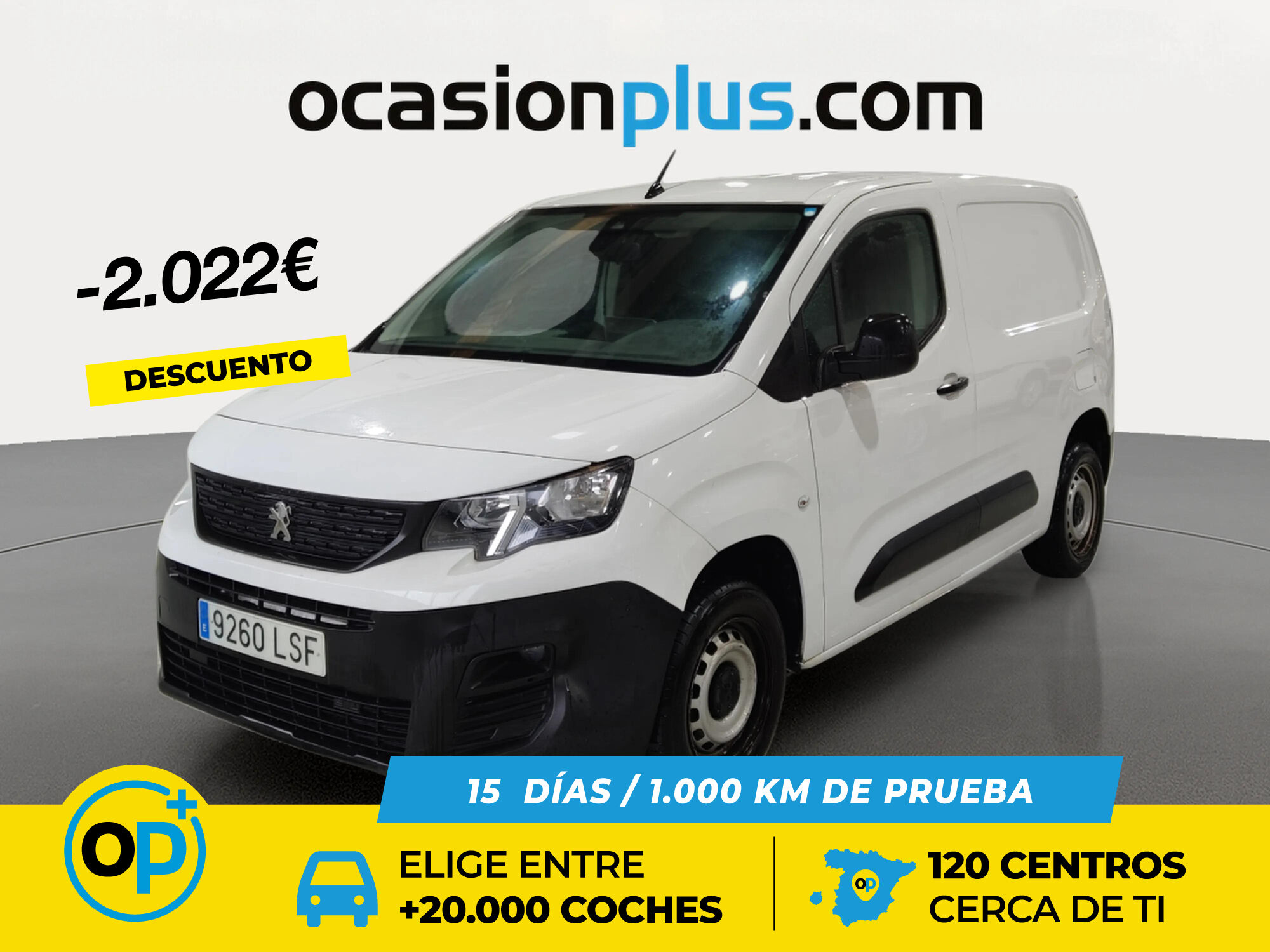Foto del PEUGEOT Partner 1.5BlueHDI Premium Standard 600kg 75
