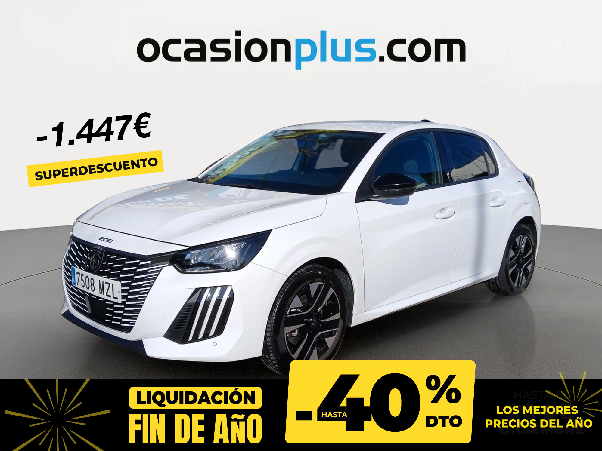 PEUGEOT 208 (PureTech 100 Allure 75 kW (100 CV)) en Madrid