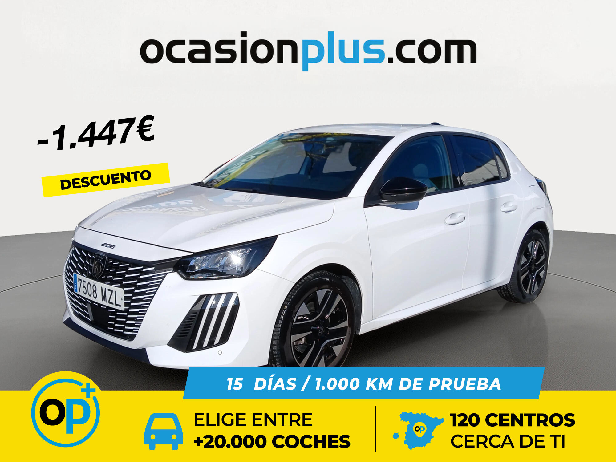 PEUGEOT 208 (PureTech 100 Allure 75 kW (100 CV)) en Madrid