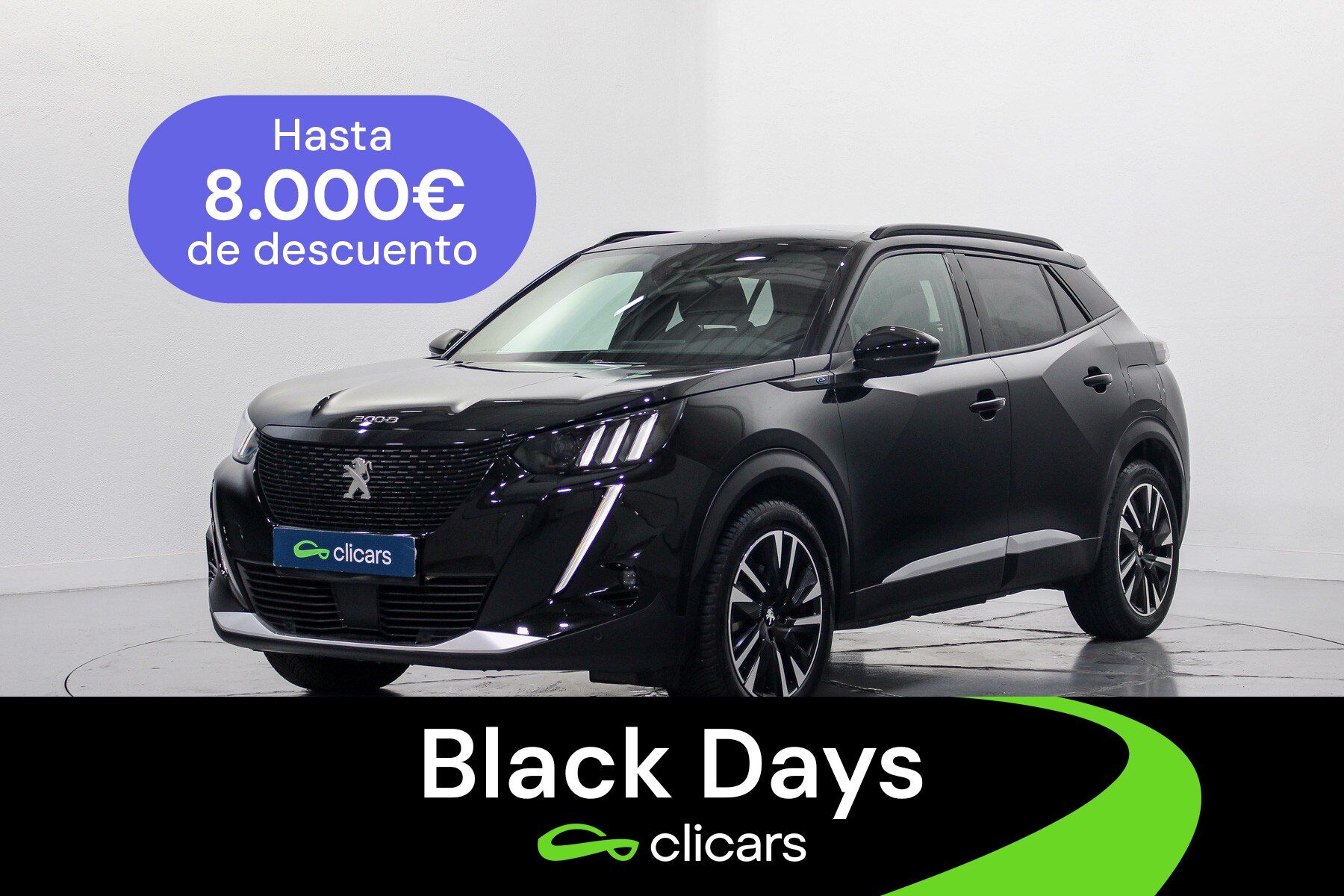 PEUGEOT 2008 (2008 GT Pack Eléctrico 100kW) en Madrid