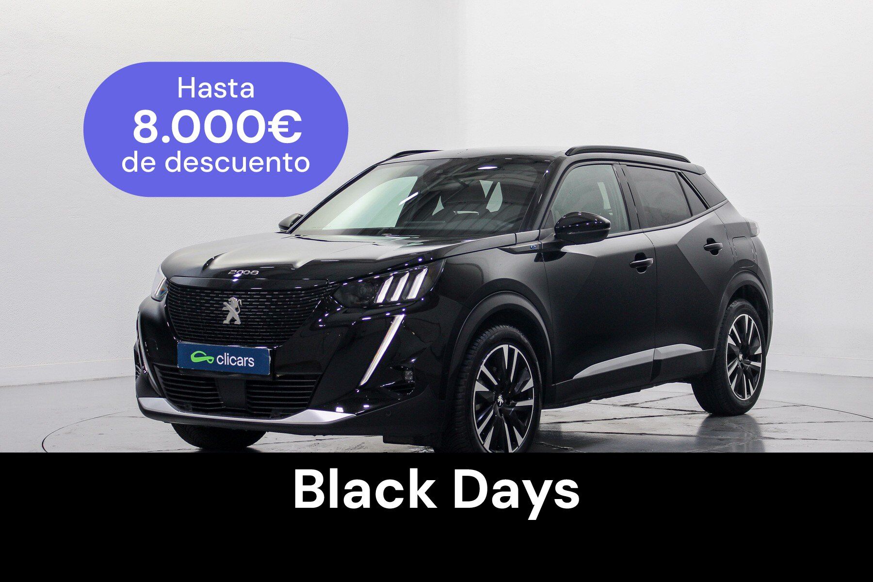 PEUGEOT 2008 (2008 GT Pack Eléctrico 100kW) en Madrid