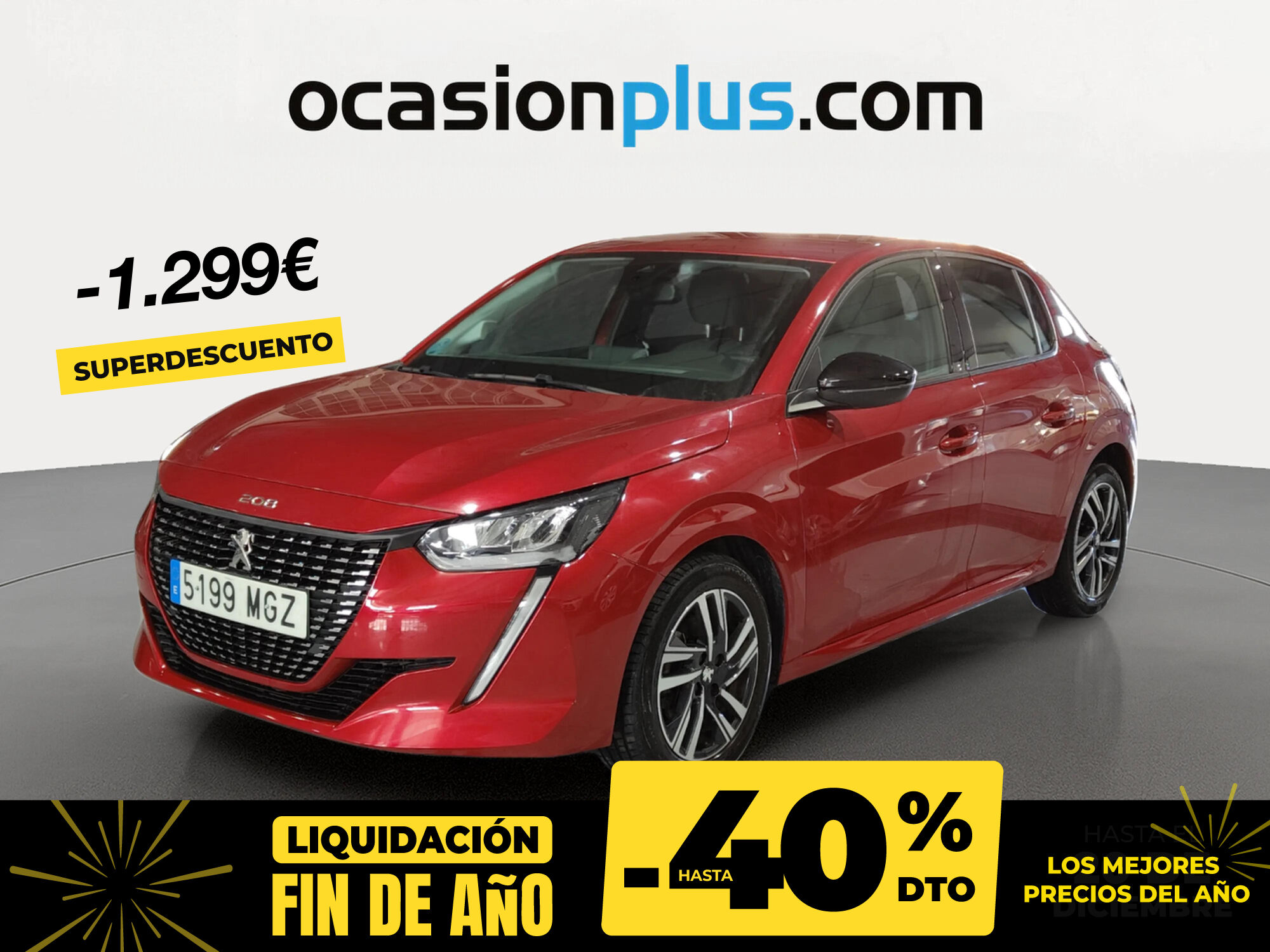 PEUGEOT 208 (PureTech 100 Allure 75 kW (100 CV)) en Madrid