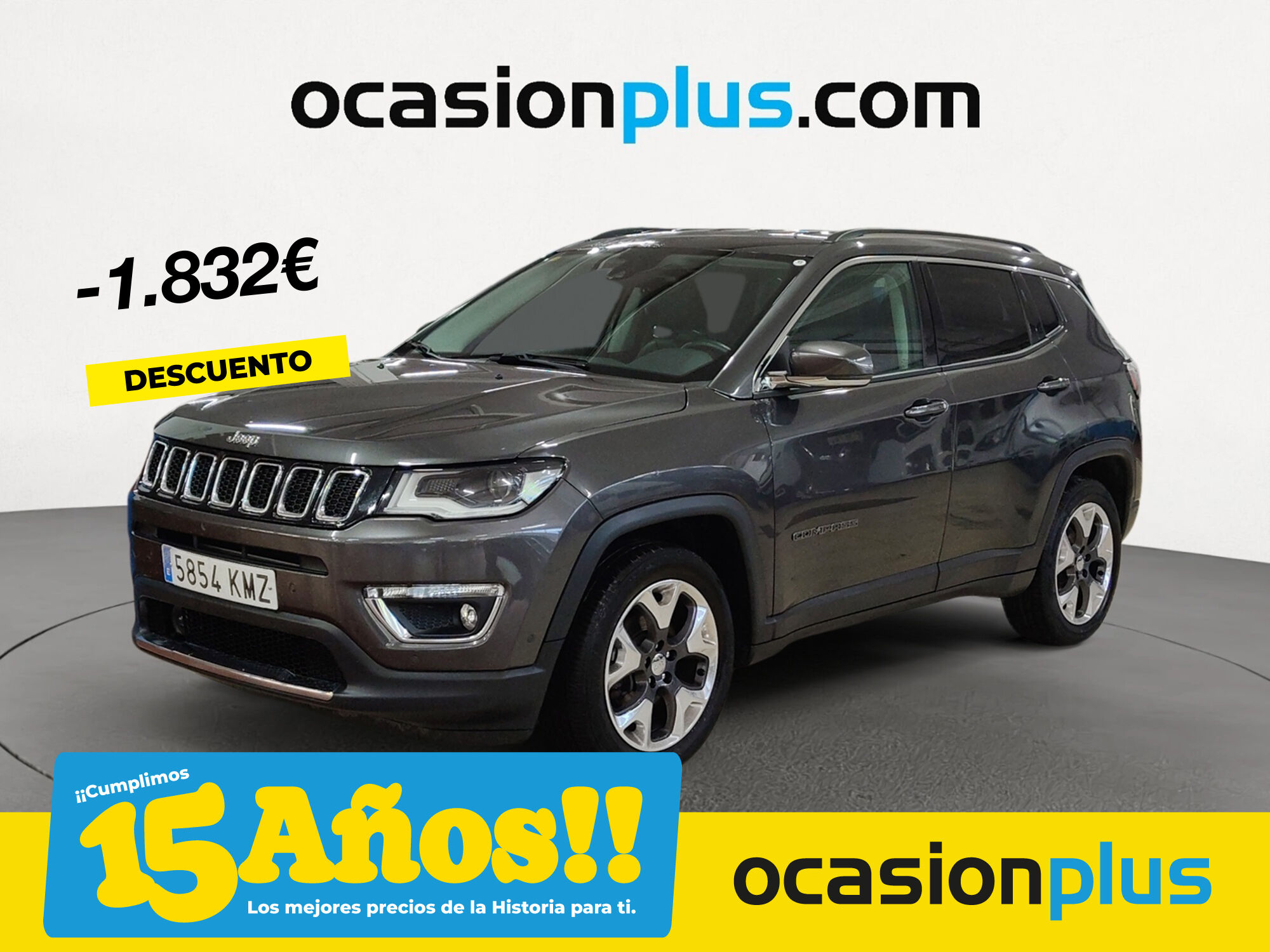 JEEP Compass (1.6 Multijet Limited 4x2 88 kW (120 CV)) en Madrid