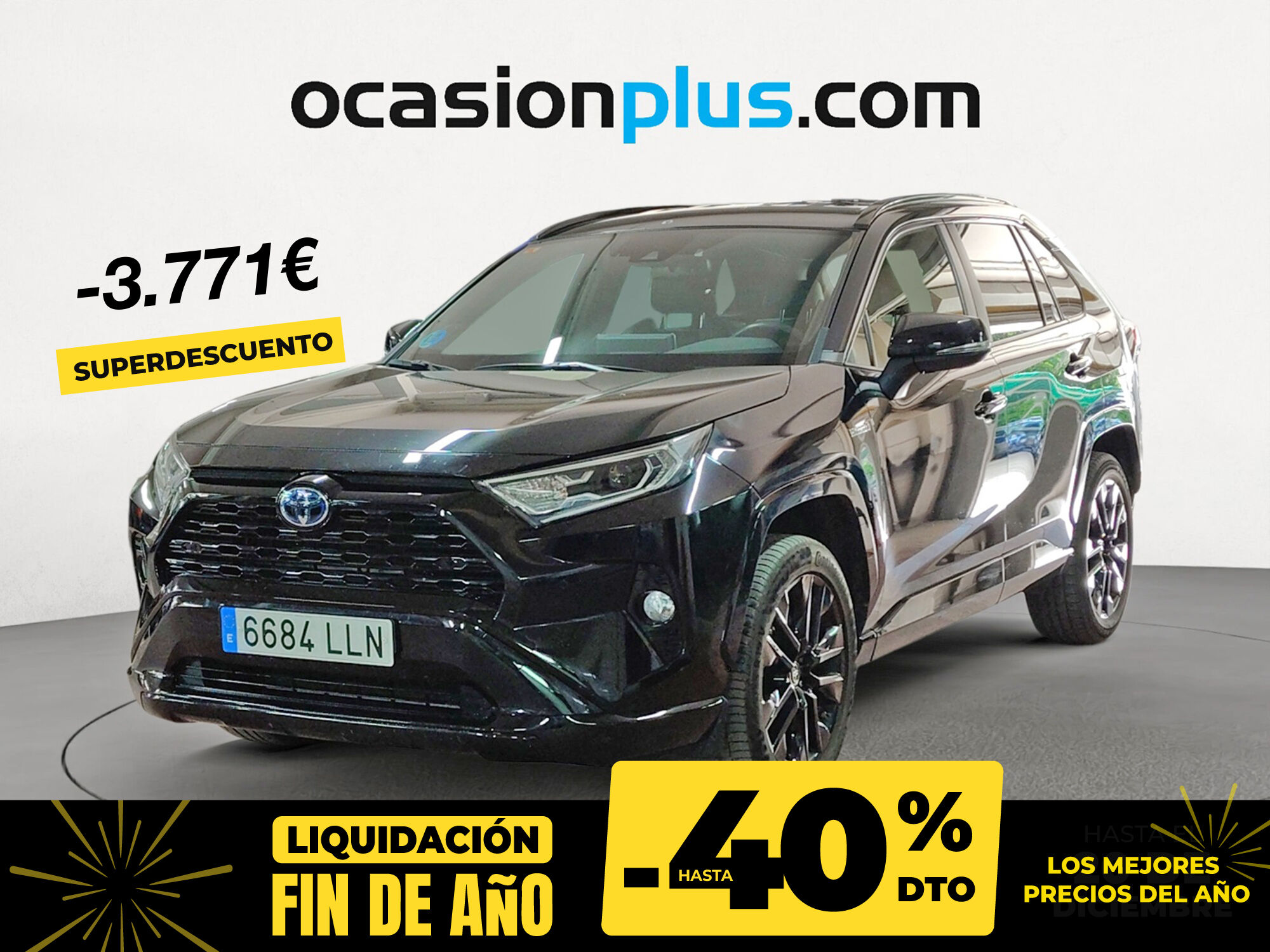 TOYOTA RAV-4 (2.5l hybrid Black Edition 160 kW (218 CV)) en Madrid