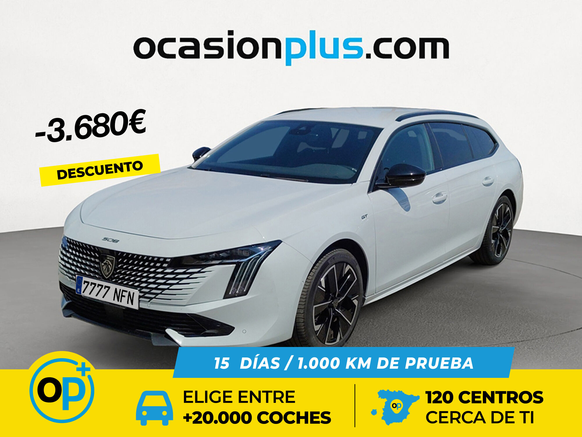 PEUGEOT 508 (BlueHDi 130 S&S GT EAT8 96 kW (130 CV)) en Madrid