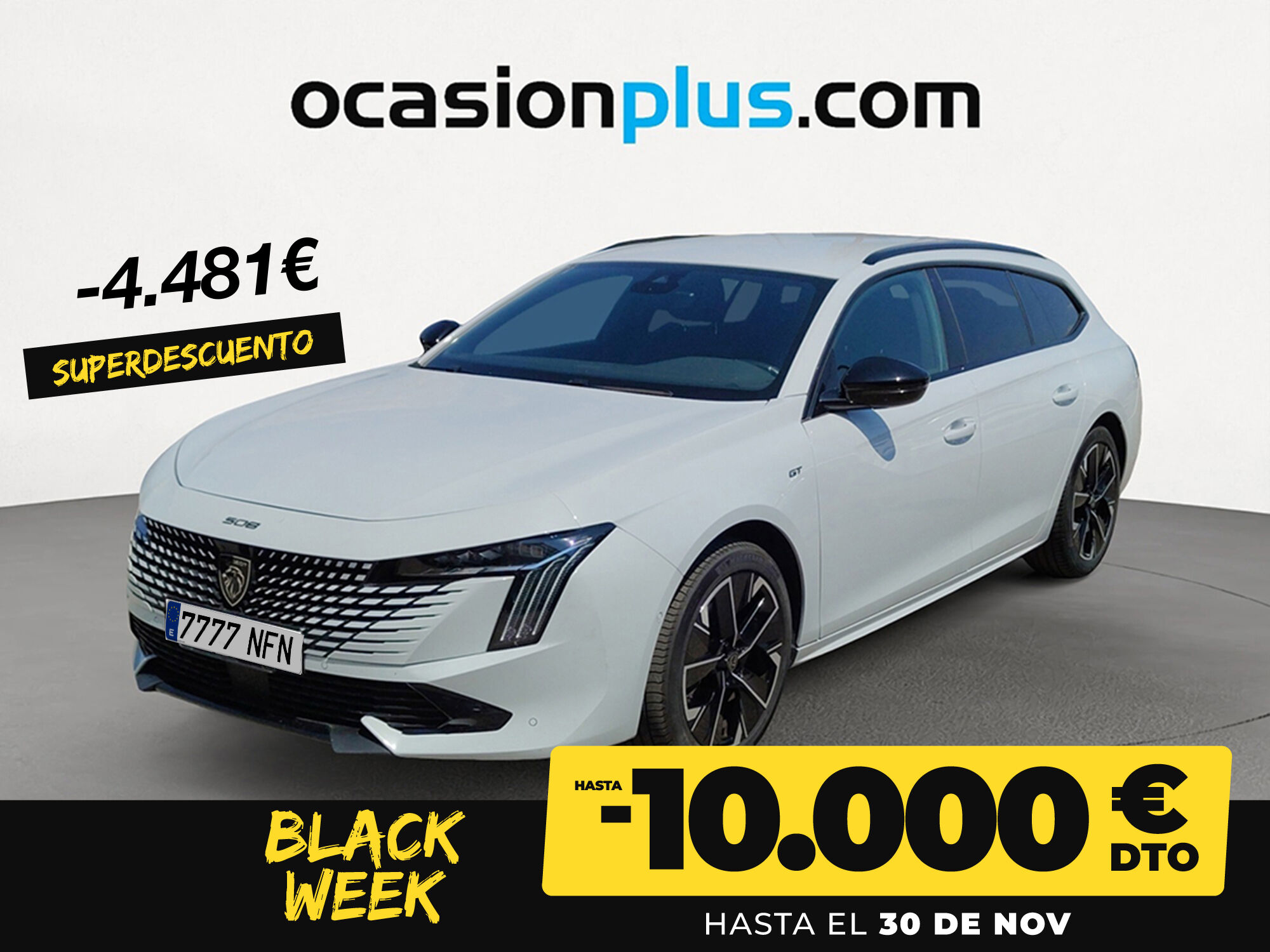 PEUGEOT 508 (BlueHDi 130 S&S GT EAT8 96 kW (130 CV)) en Madrid