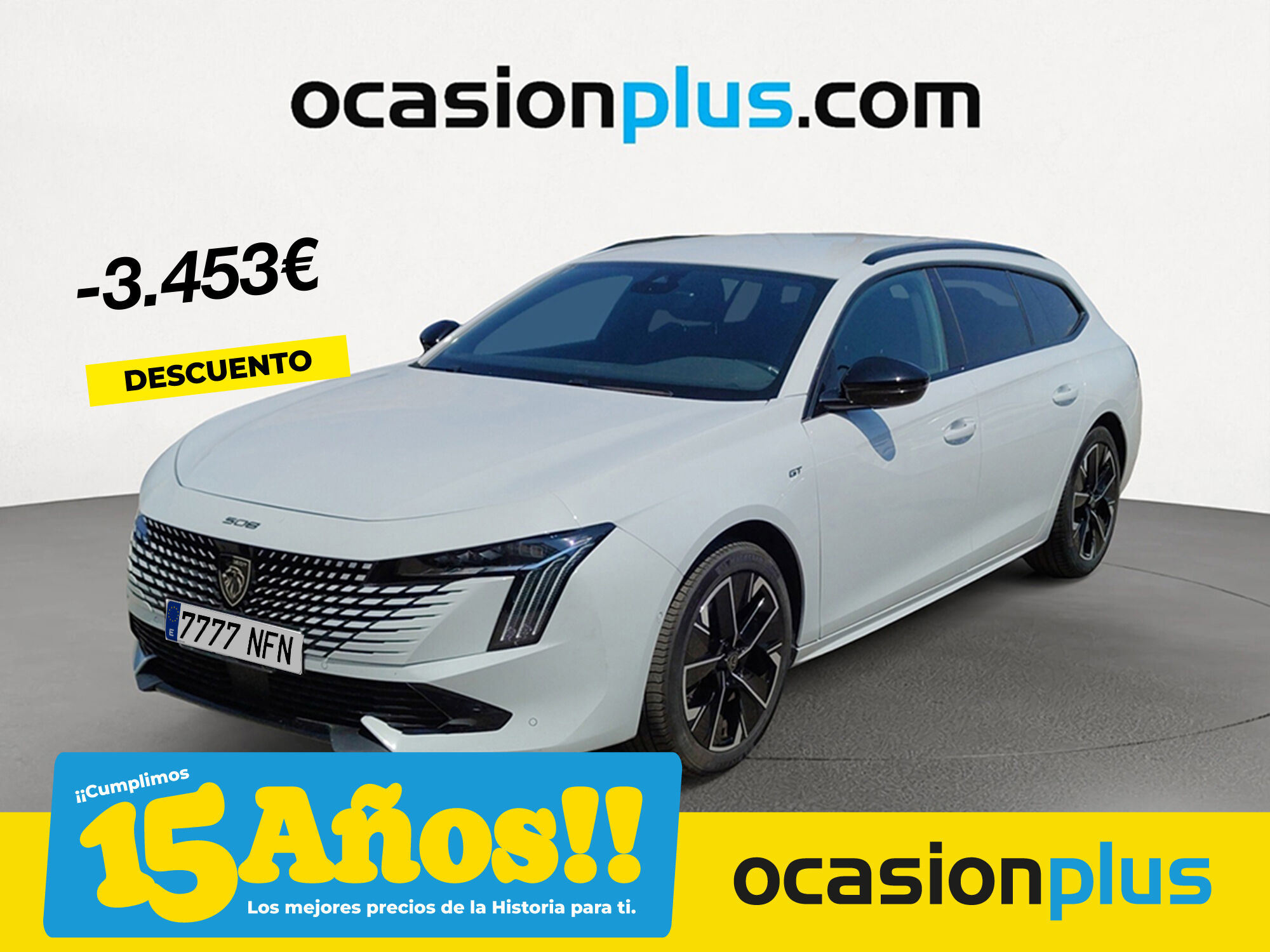 PEUGEOT 508 (BlueHDi 130 S&S GT EAT8 96 kW (130 CV)) en Madrid