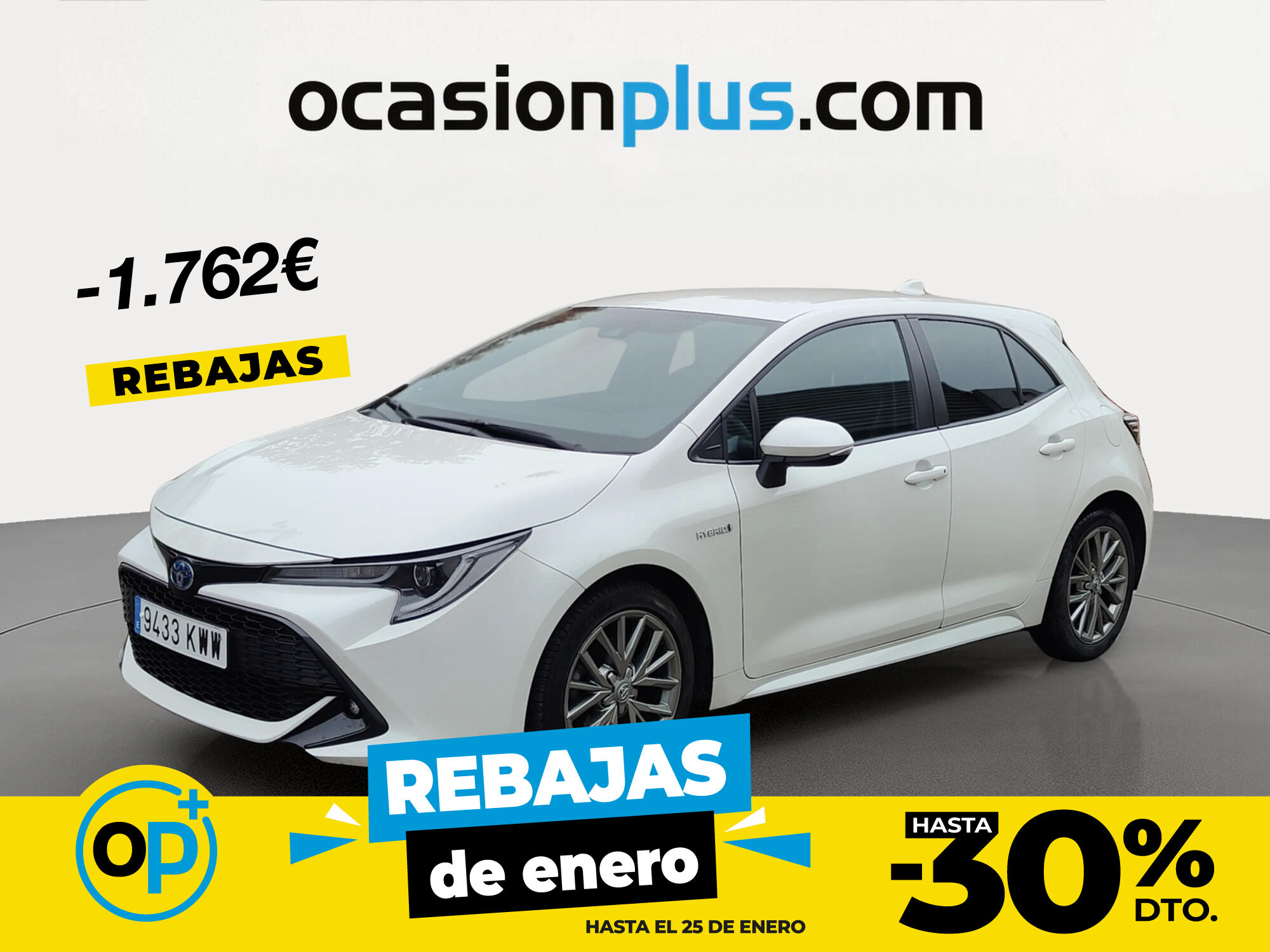 TOYOTA Corolla (1.8 125 Híbrido Feel! E-CVT 90 kW (122 CV)) en Madrid