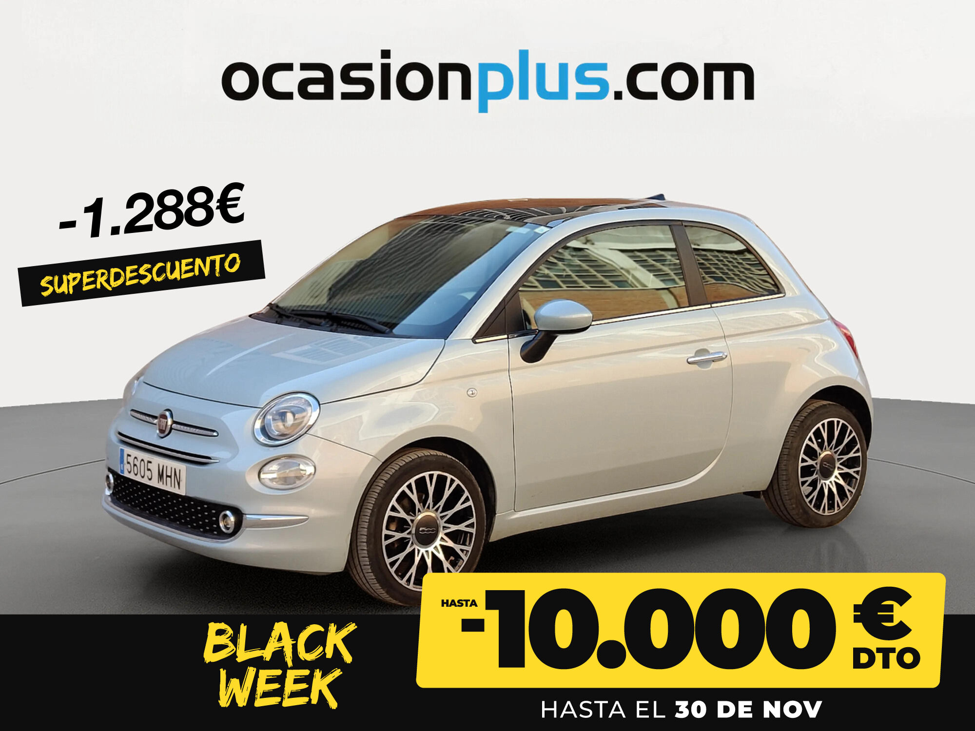 FIAT 500 (1.0 Hybrid Dolcevita 51 kW (70 CV)) en Madrid