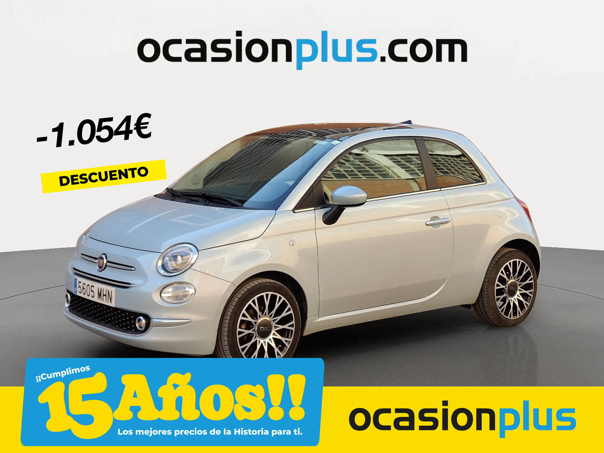FIAT 500 (1.0 Hybrid Dolcevita 51 kW (70 CV)) en Madrid