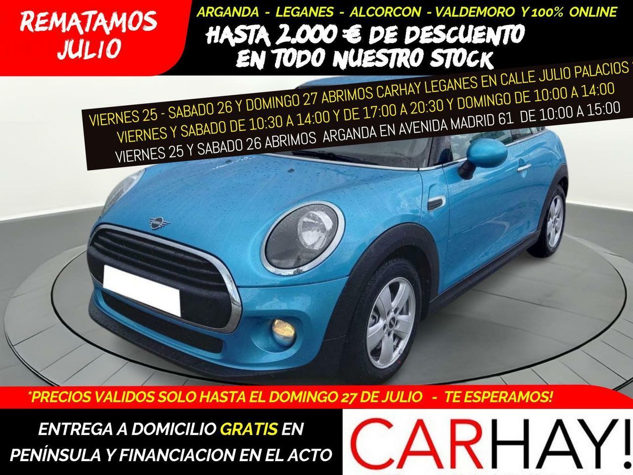MINI Mini (1.5 OPF (EU6D-TEMP)) en Madrid