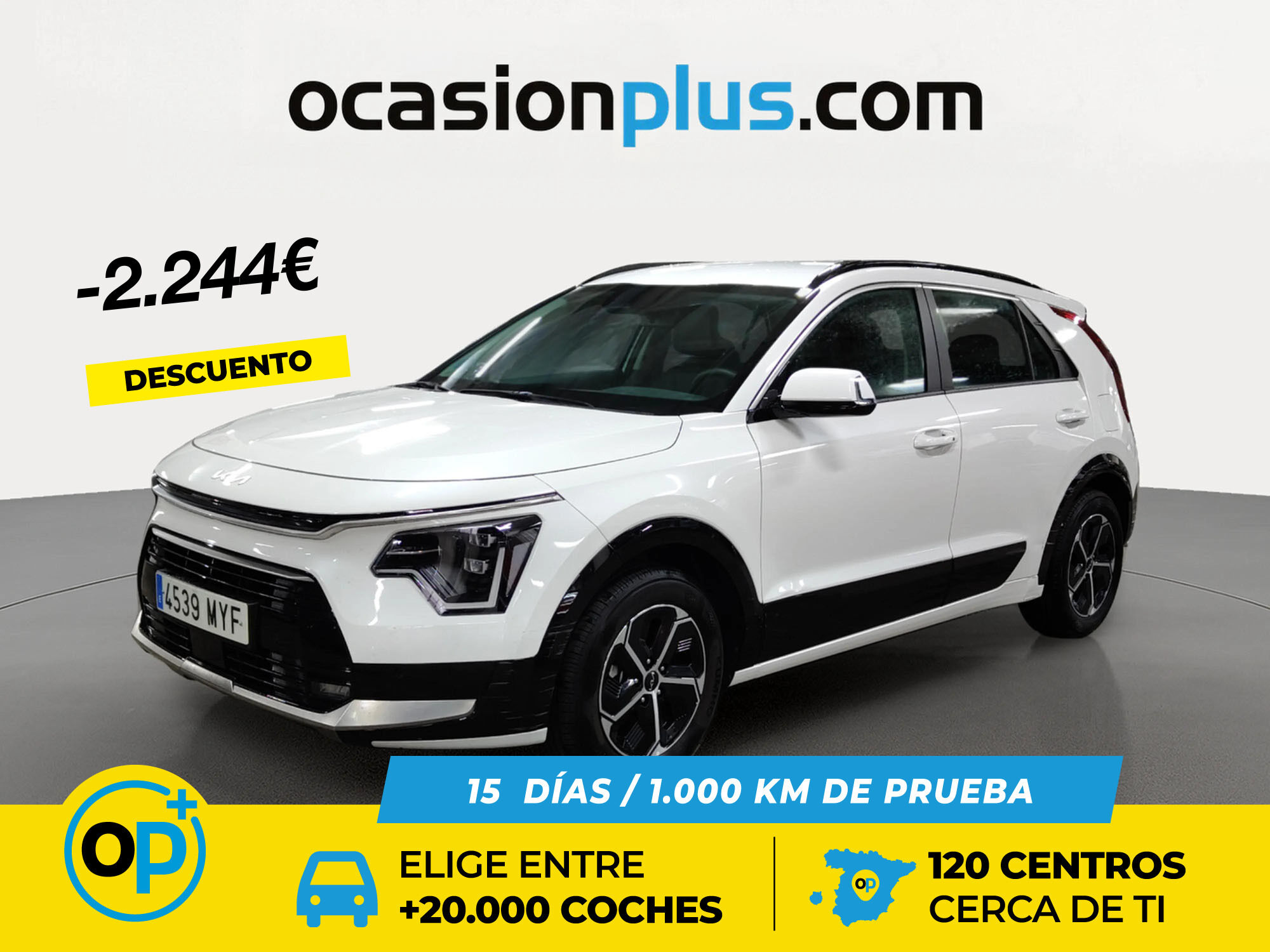 KIA Niro (1.6 GDi HEV Drive 104 kW (141 CV)) en Madrid