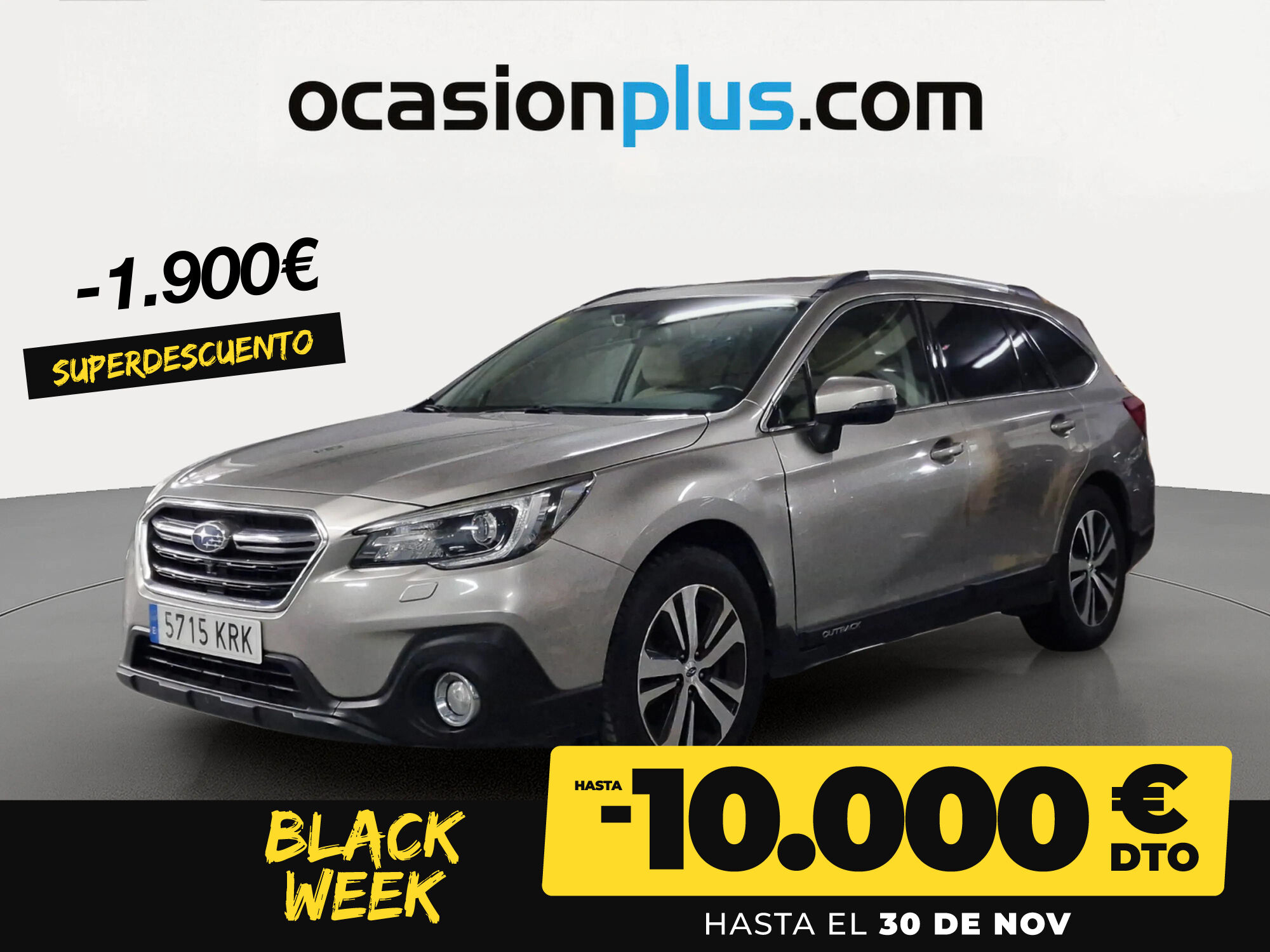 SUBARU Outback (2.5 Executive Plus S CVT Lineartronic AWD 129 kW (175 CV)) 